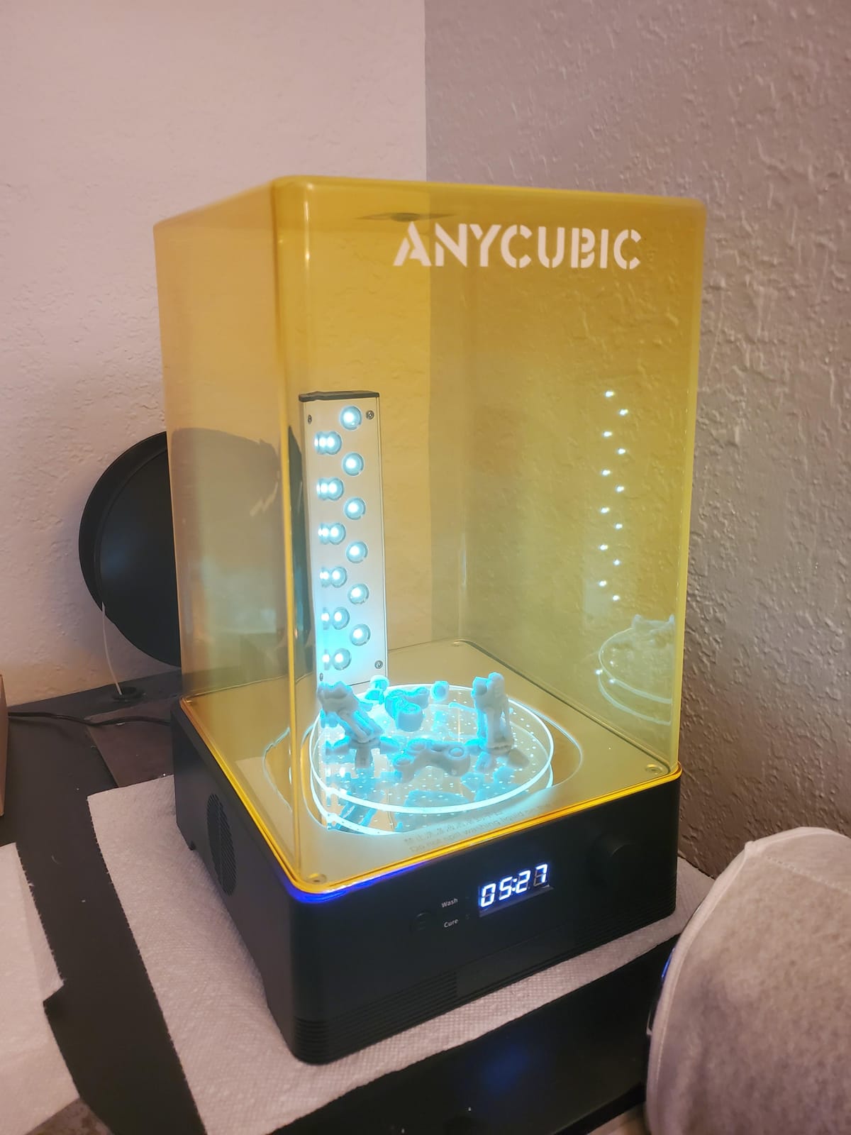 ANYCUBIC Wash & Cure Plus 3.0, Cleaning Volume 8.97''x5.03''x10.23'' customer photo 1