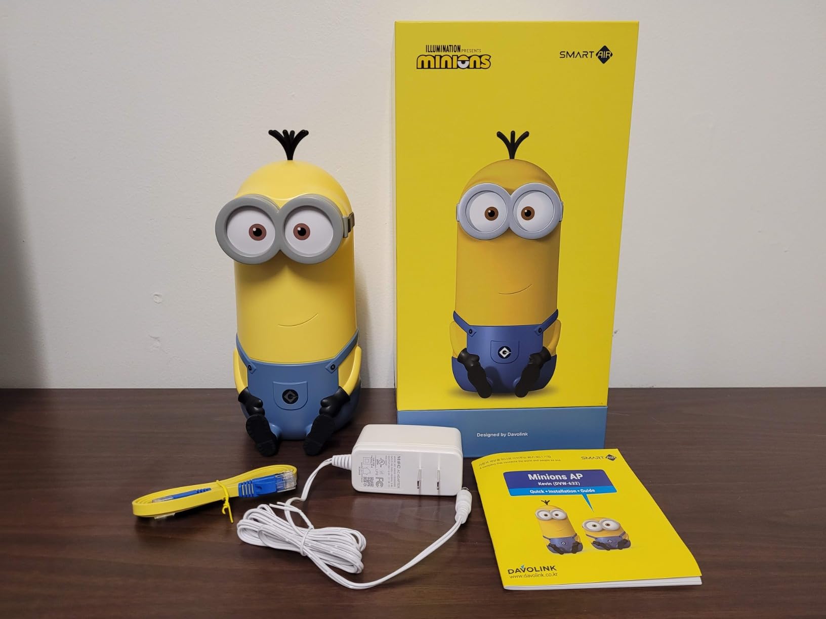 Minions WiFi 6E Router, AXE5400 Tri-Band 2.4GHz, 5GHz & 6GHz, 2.5GbE WAN, Wireless PCVR and Gaming, Mesh System, WiFi Extender, WPA3, Gigabit LAN (Kevin) customer photo 2