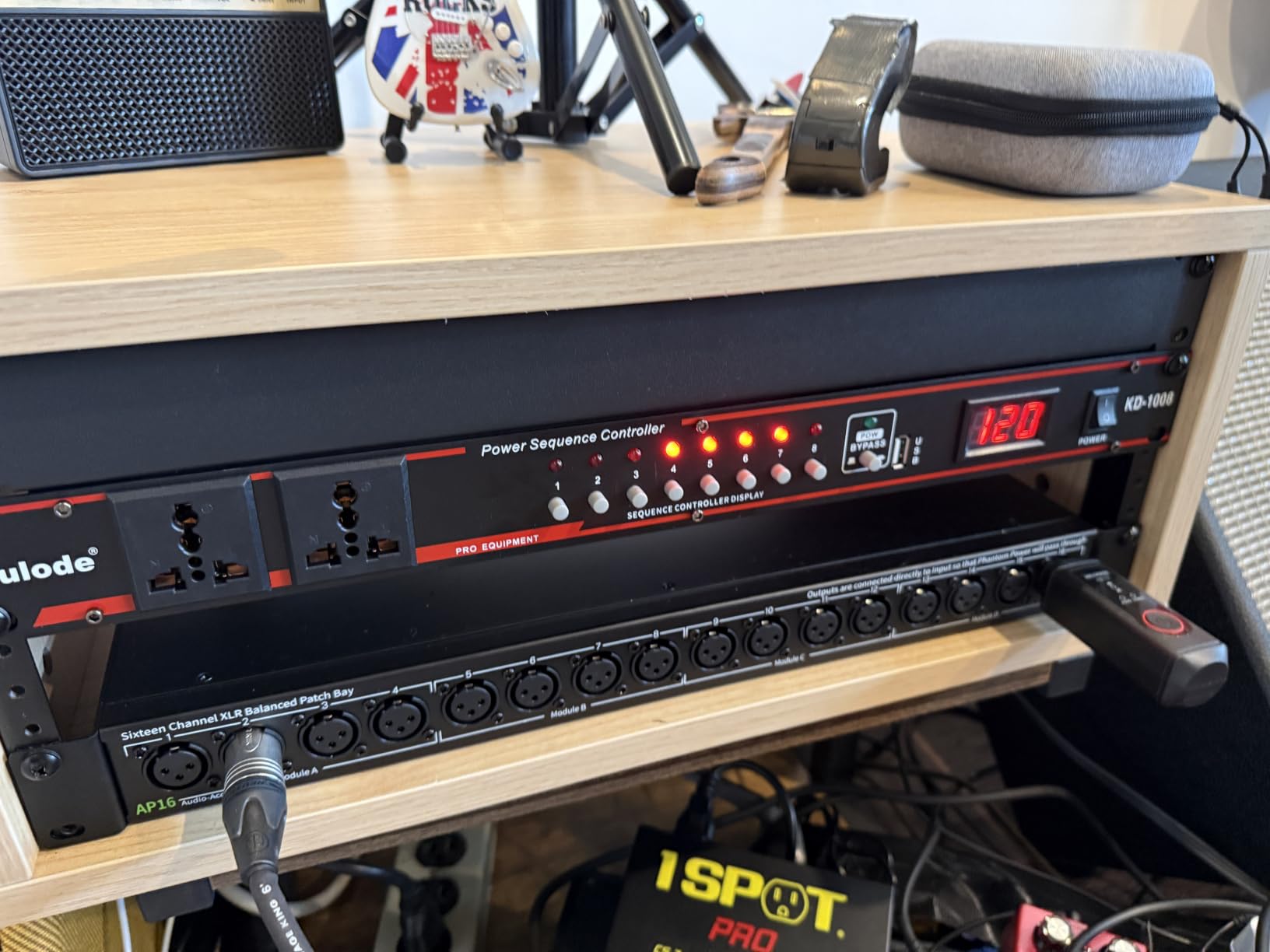 Power Conditioner Rack Mount for Audio Equipment DJ Power Sequencer customer photo 1
