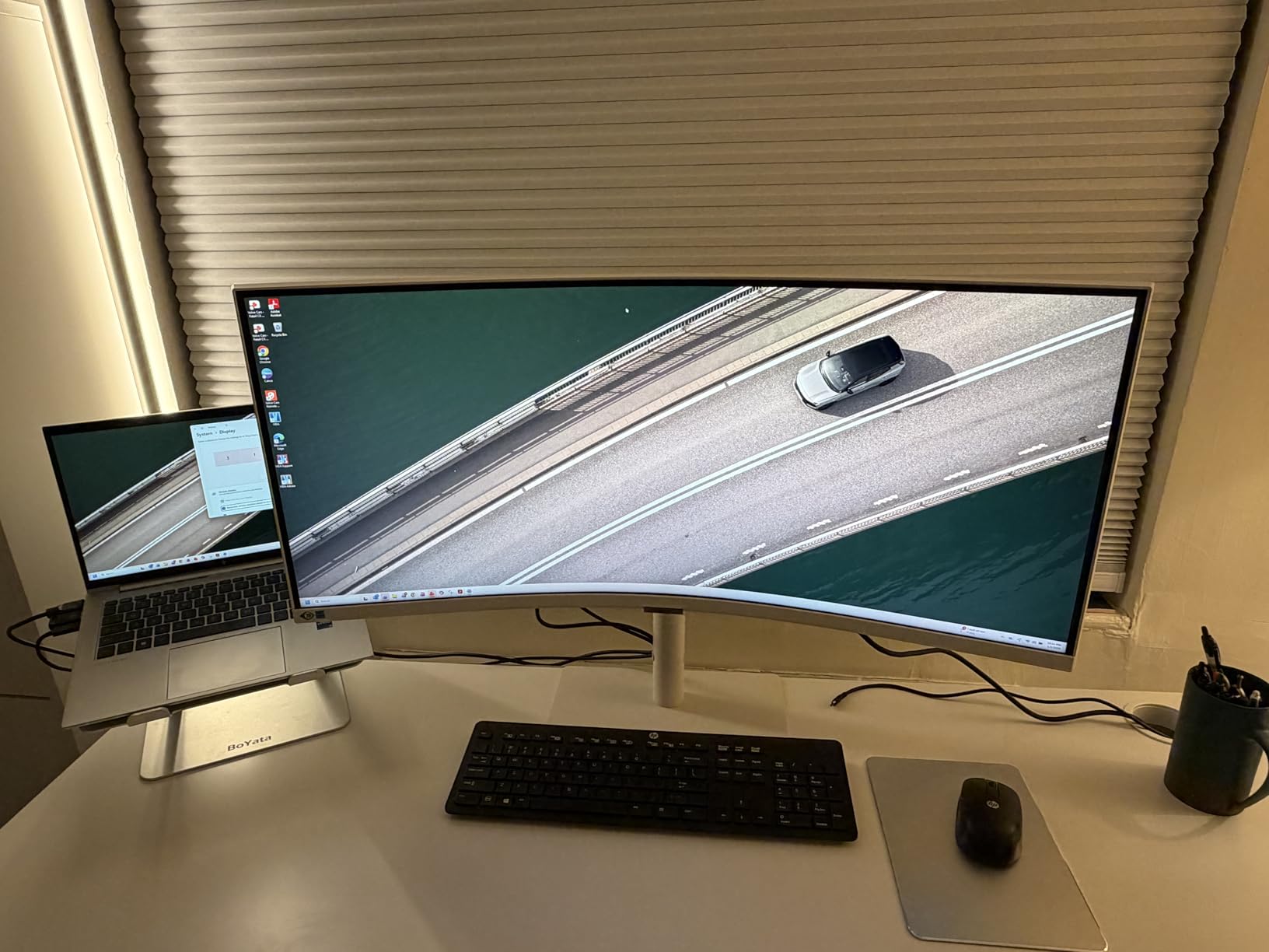 Samsung 34” ViewFinity (S65TC) Ultra-WQHD 1000R Curved Computer Monitor customer photo 1