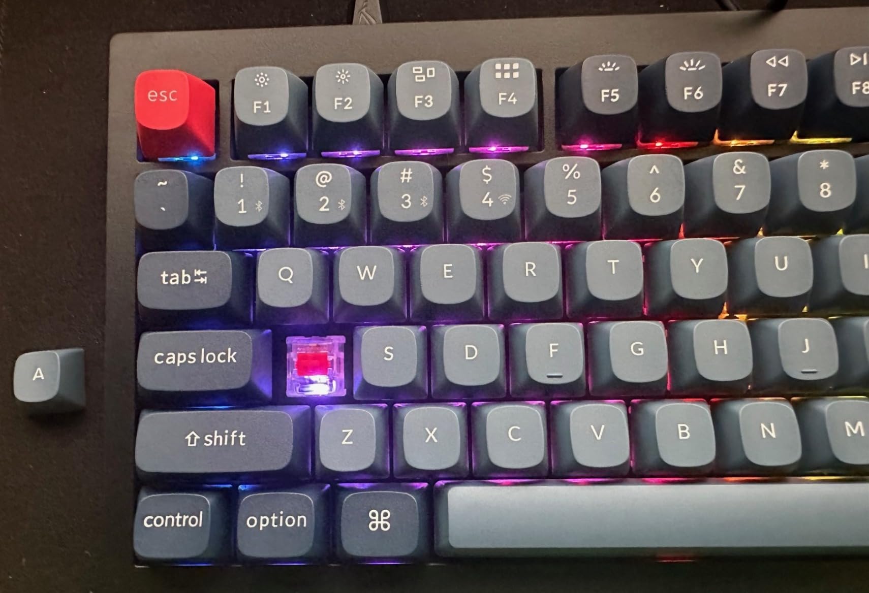 Keychron V1 Max QMK Wireless Mechanical Keyboard, 75% Layout Custom Knob customer photo 2