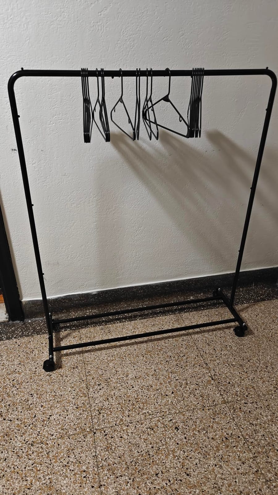 Simple Trending Clothing Rack, Portable Garment Rack, Clothes Rack, Black customer photo 2