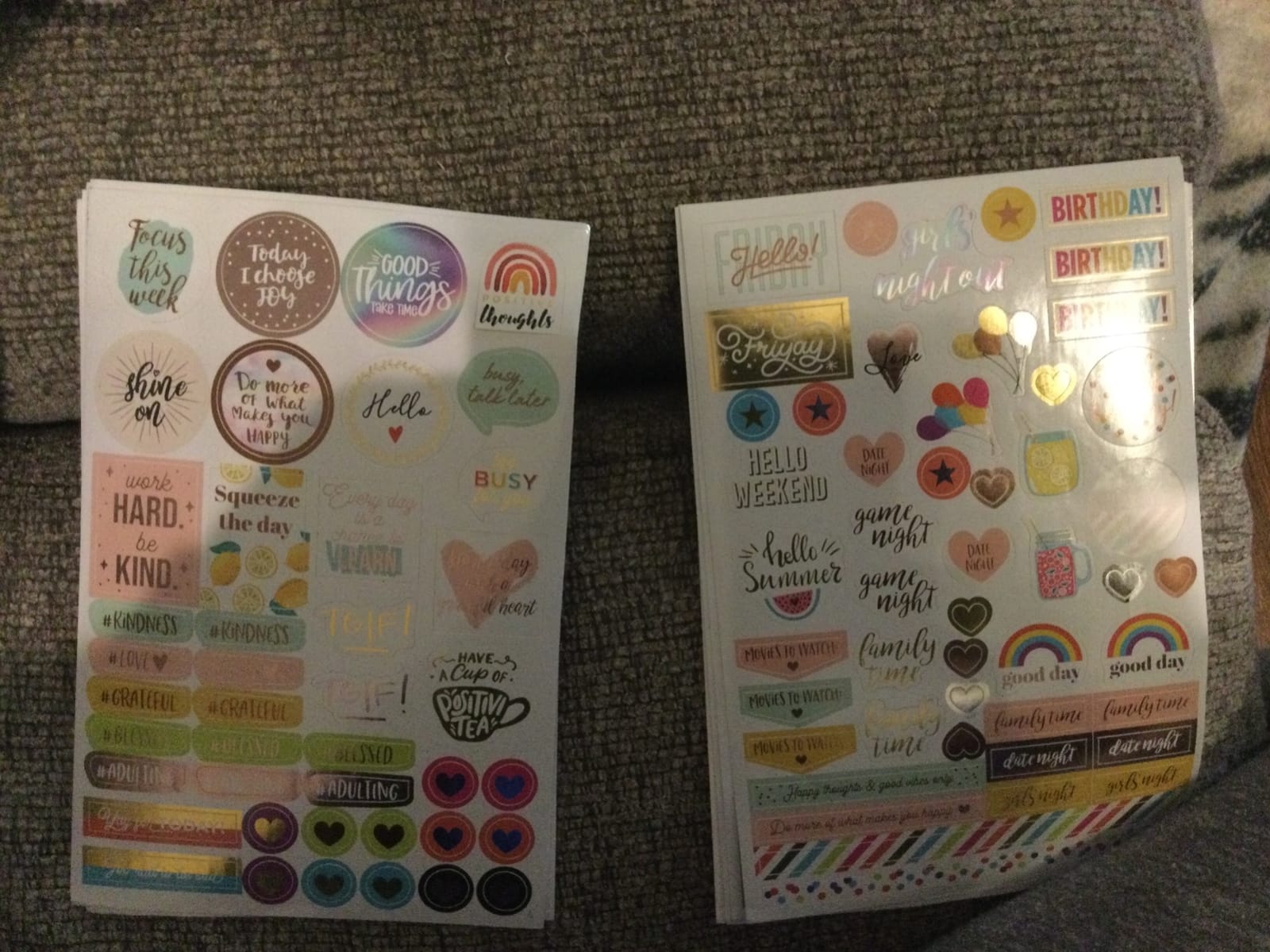 Avery Productivity Planner Sticker Pack, Calendar, Bullet Journaling, and Productivity, Great for to-Dos, Meetings, Budget, and More, 15 Sheets, 1,094 Planner Stickers (6777) customer photo 2