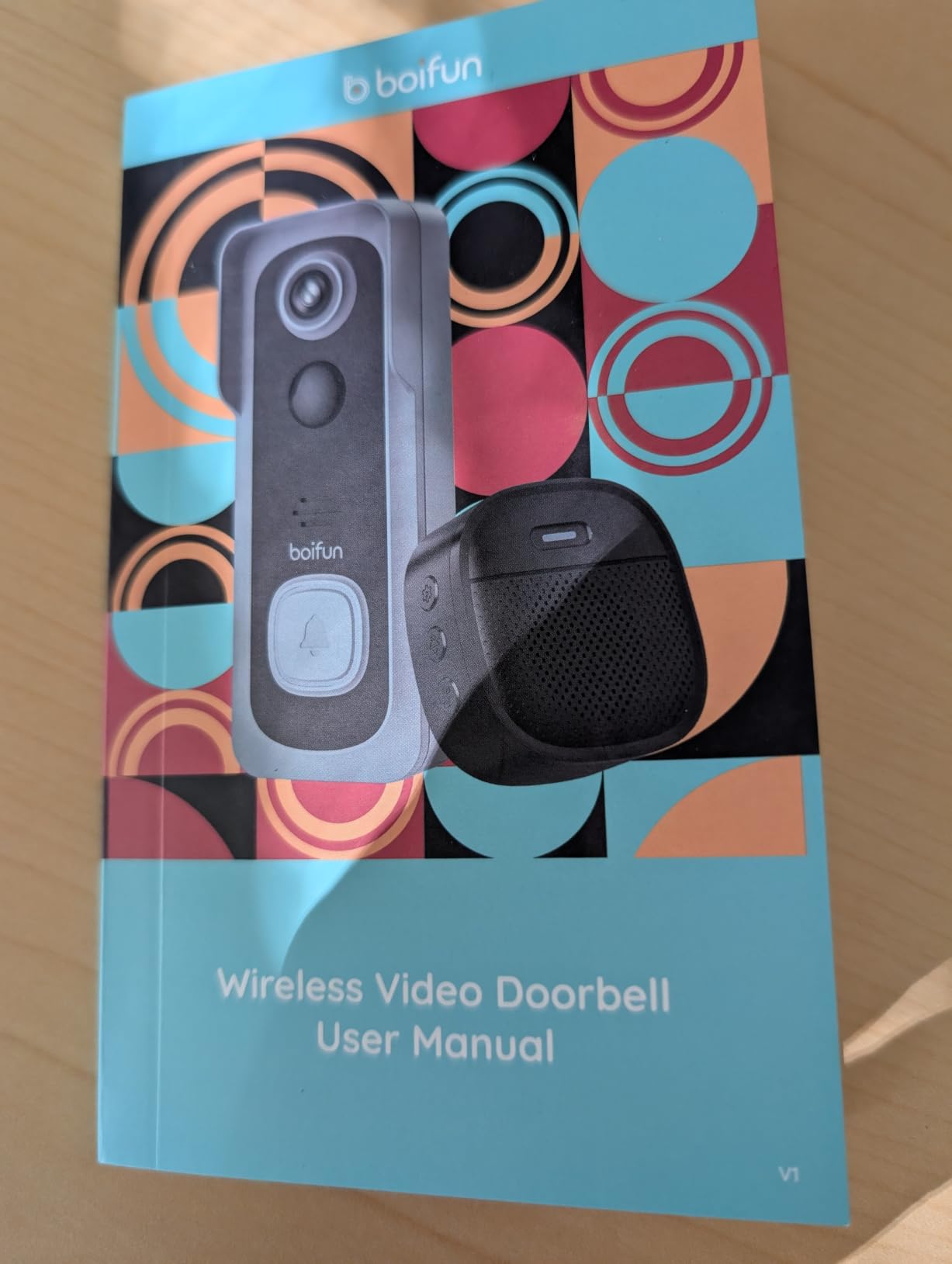 BOIFUN Video Doorbell Camera Wireless – No Subscription Required, 2K HD customer photo 1