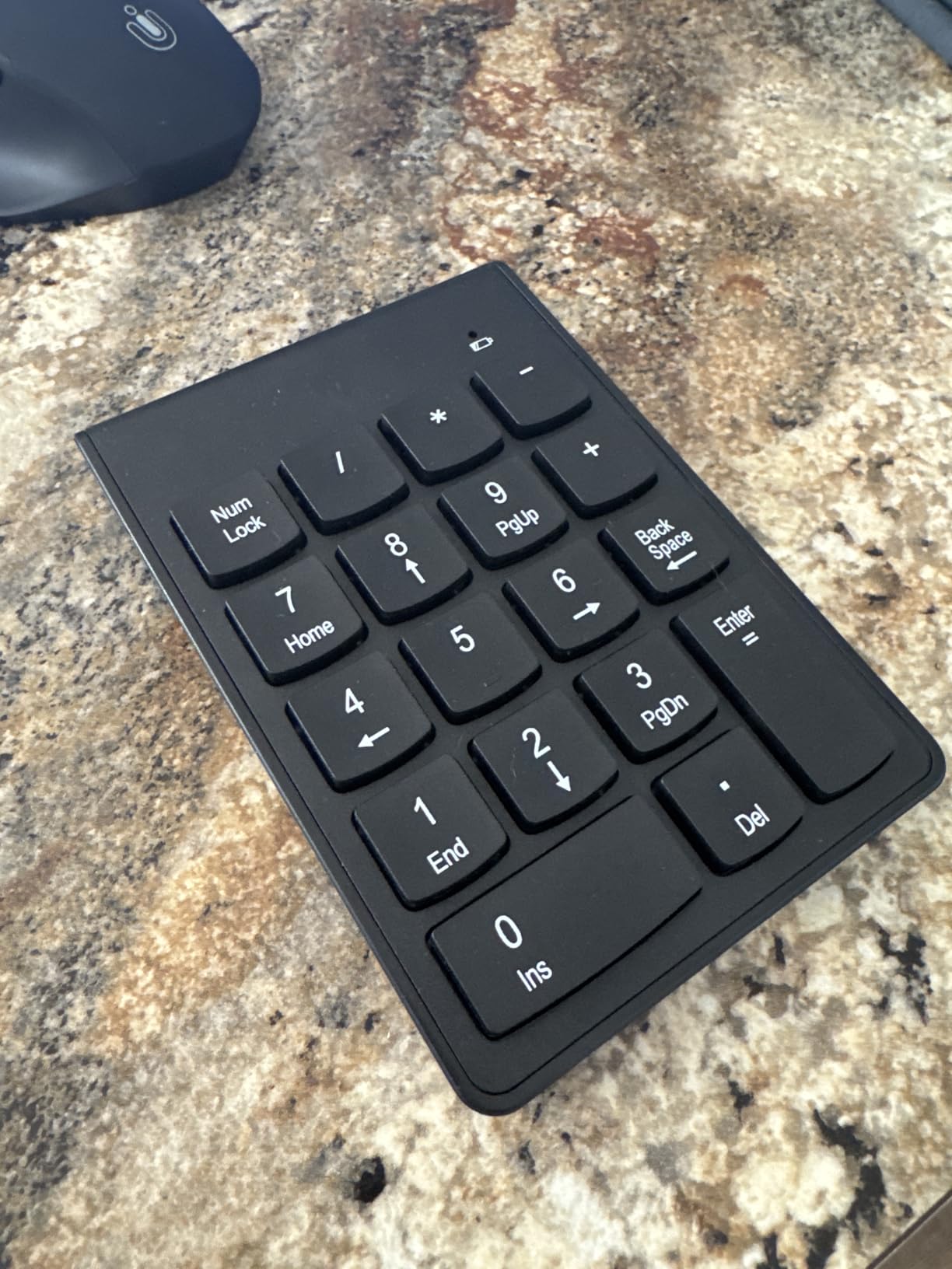 NOOX Wireless Number Pad, Numeric Keypad Numpad Keyboard 10 Key USB Keypad Office Accounting Essentials Desktop Computer Laptops Accessories Compatible Chromebook Notebook EliteBook MateBook etc. customer photo 2