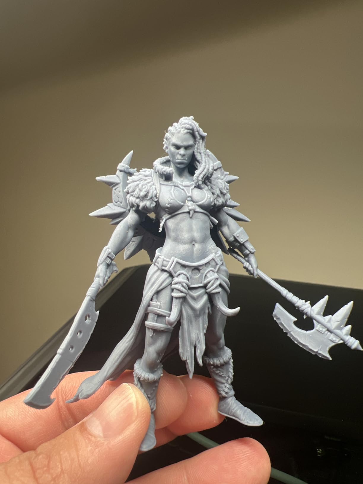 Siraya Tech Fast ABS-Like Tough 3D Printer Resin, Tough Navy Grey, 1kg customer photo 1