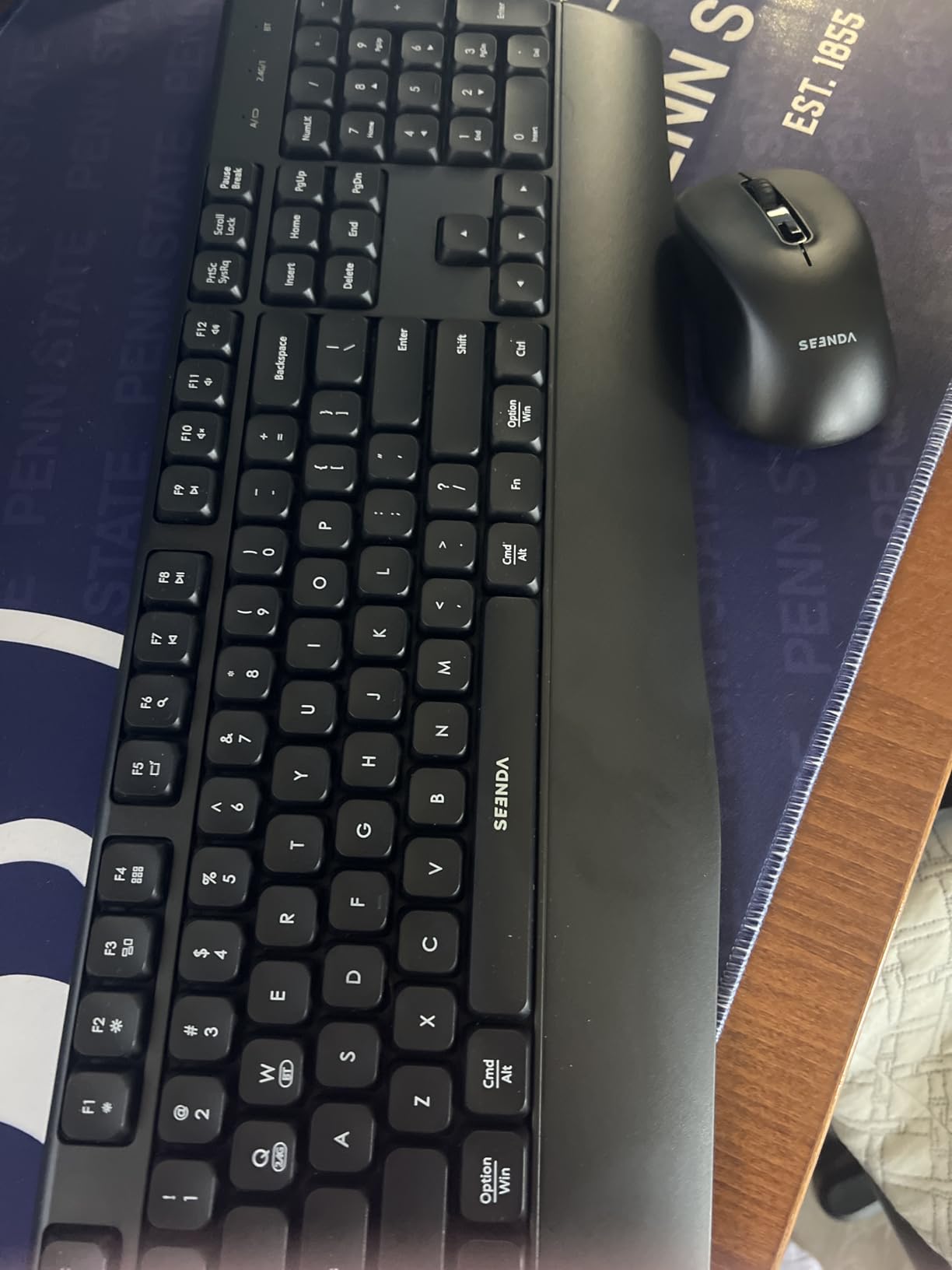 seenda COE200 Wireless Bluetooth Keyboard and Mouse Combo with Wrist Rest customer photo 2