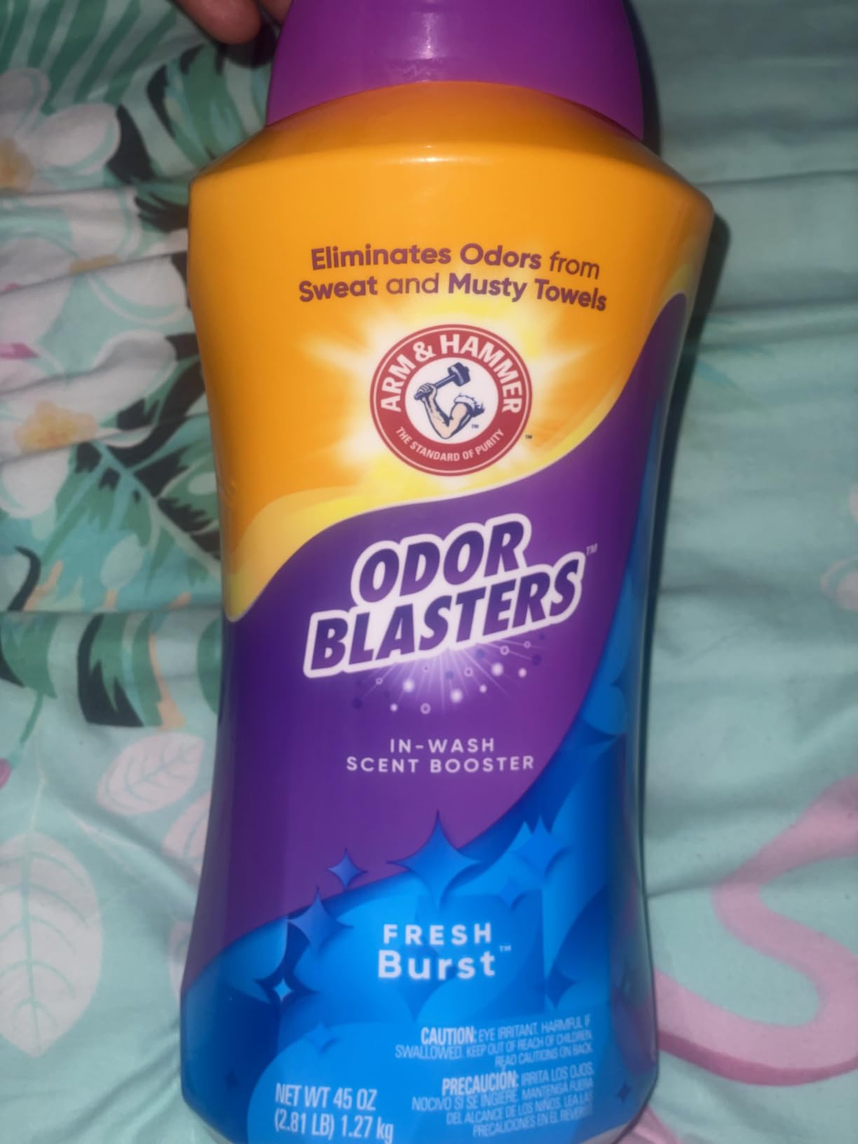 ARM & HAMMER Odor Blasters Laundry Scent Booster, Fresh Burst Scent 45 oz customer photo 1