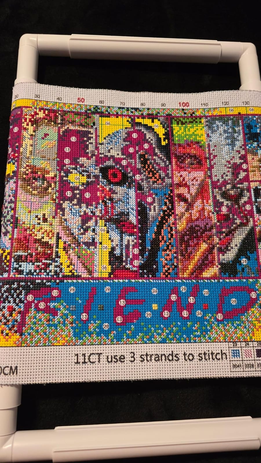 Paintcolor Starry Night Beginner Stamped Cross Stitch Kits Arts and Crafts customer photo 1