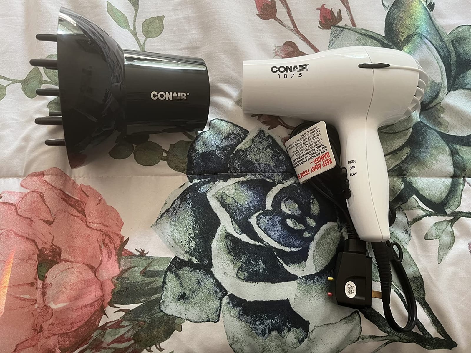 Conair Hair Dryer Diffuser Attachment, Double Ceramic, Universal customer photo 2