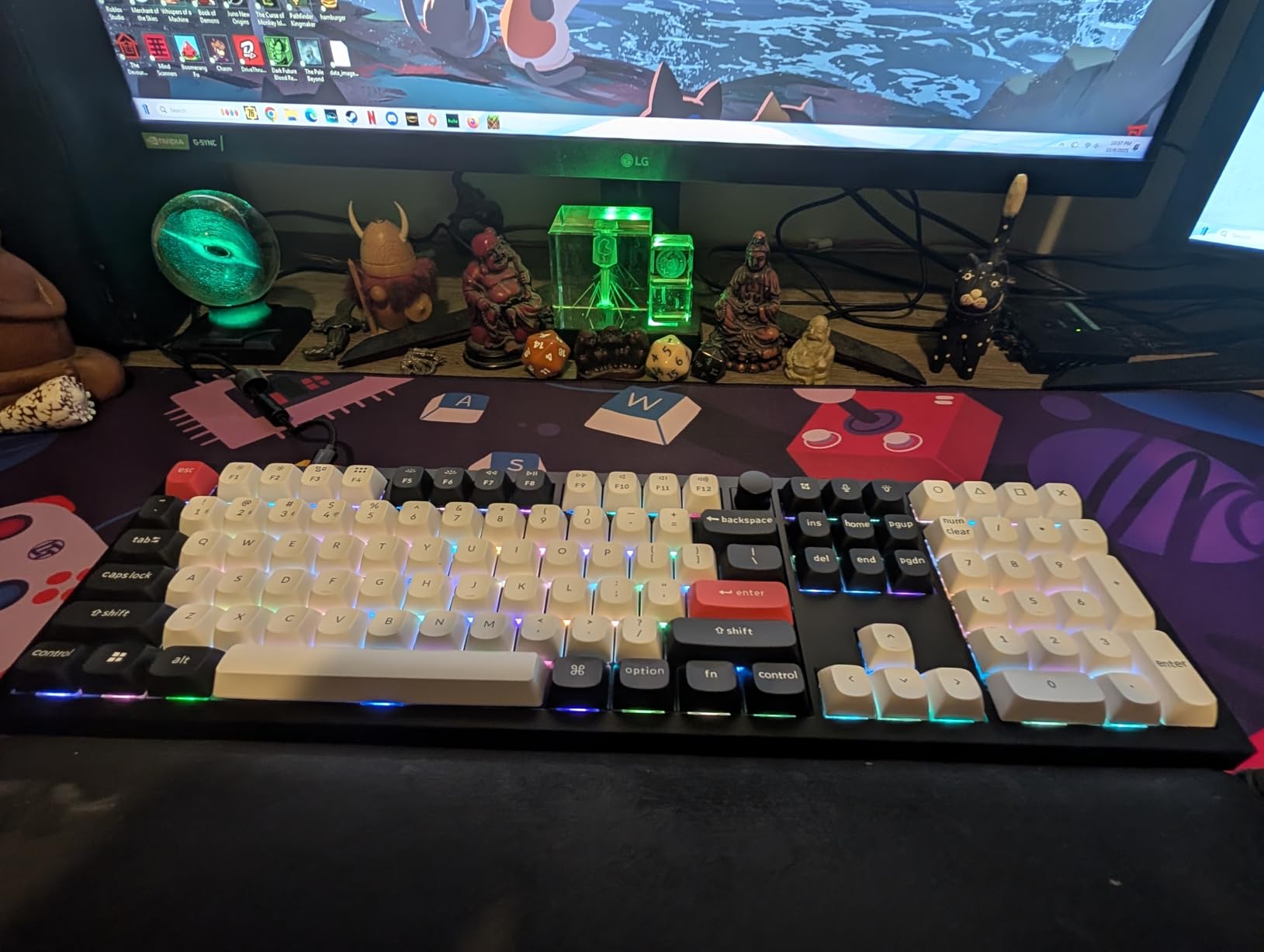 Keychron Q6 HE Wireless Custom Magnetic Keyboard 100% Full-Size Layout customer photo 2