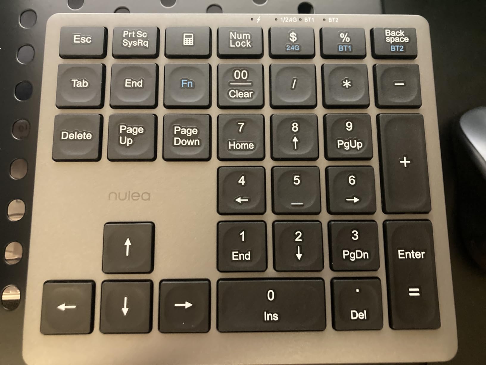 Nulea Wireless Number Pad for Laptop with Bluetooth 5.0 & 2.4G Connection customer photo 2