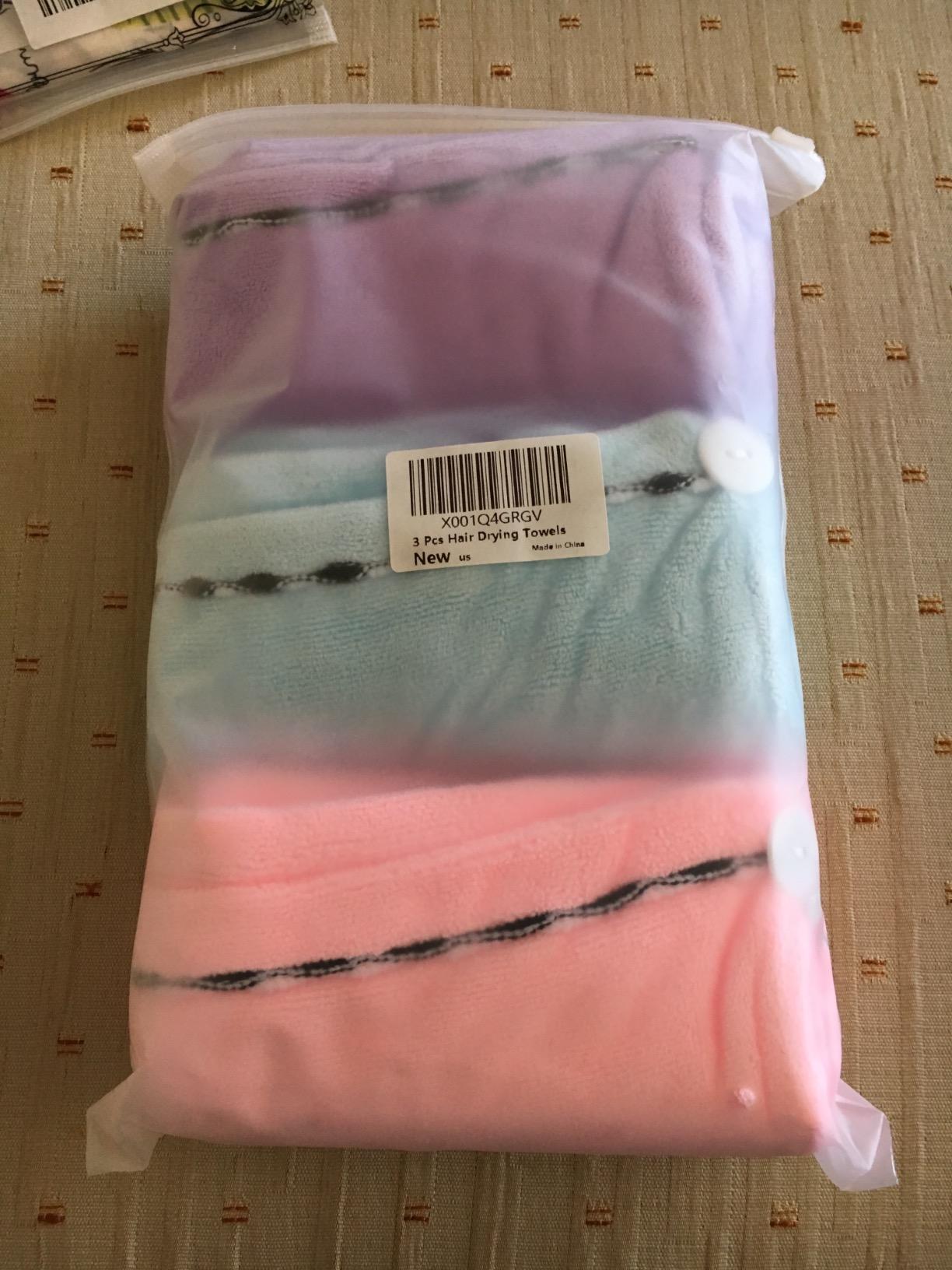 2 Pack Microfiber Hair Towel XL 41