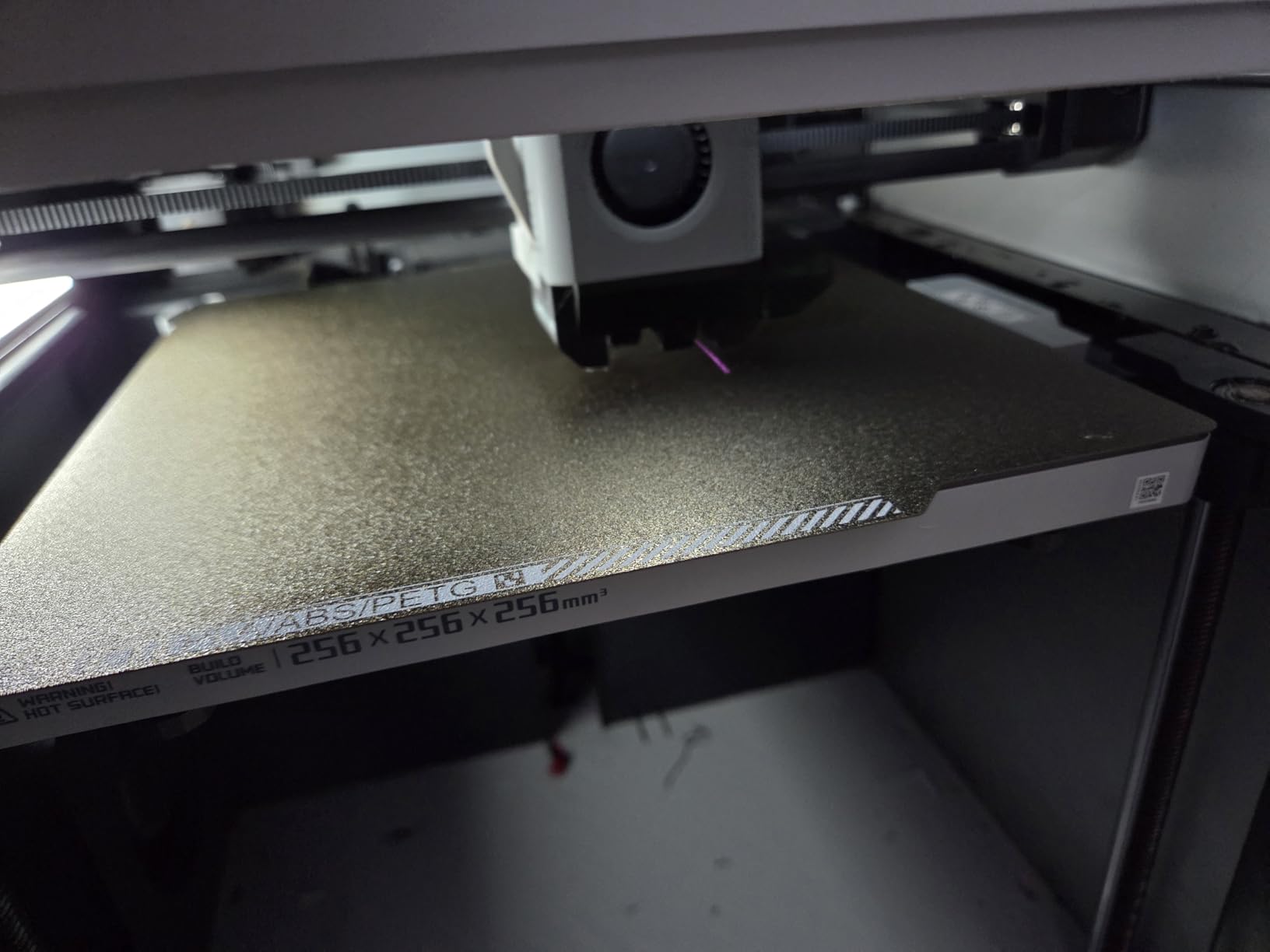 IdeaFormer-3D P1S A1 Textured PEI Build Plate with QR Code for Bambu Lab 256x256mm, Good Adhesion X1 X1C PEI Sheet PLA PETG ABS Spring Steel Bed Plate for Bambu Labs P2S P1P P1S A1 X1 Carbon customer photo 2