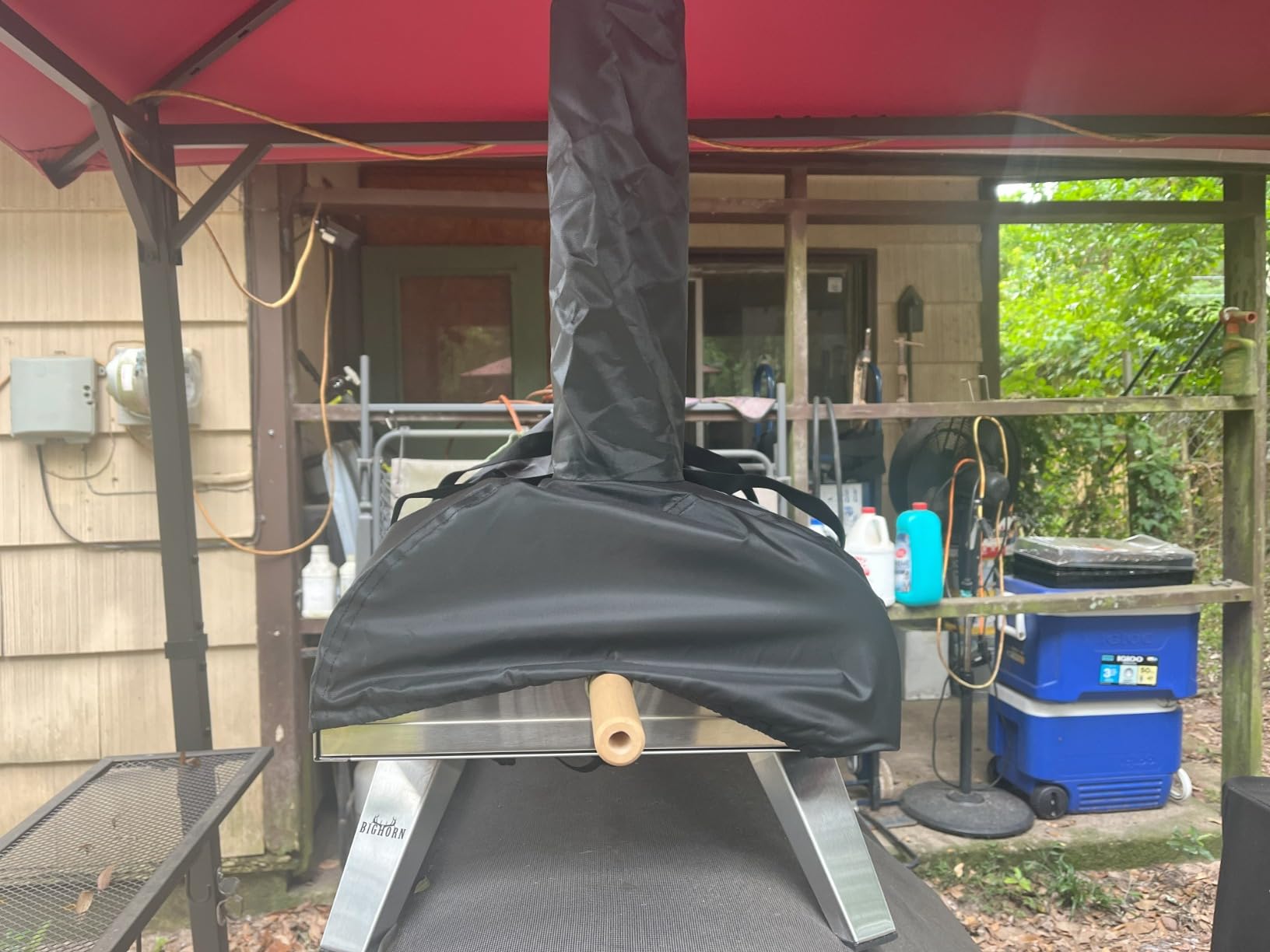 Pizza Oven Cover for BIG HORN 16,Outdoor Pizza Oven Cover customer photo 2