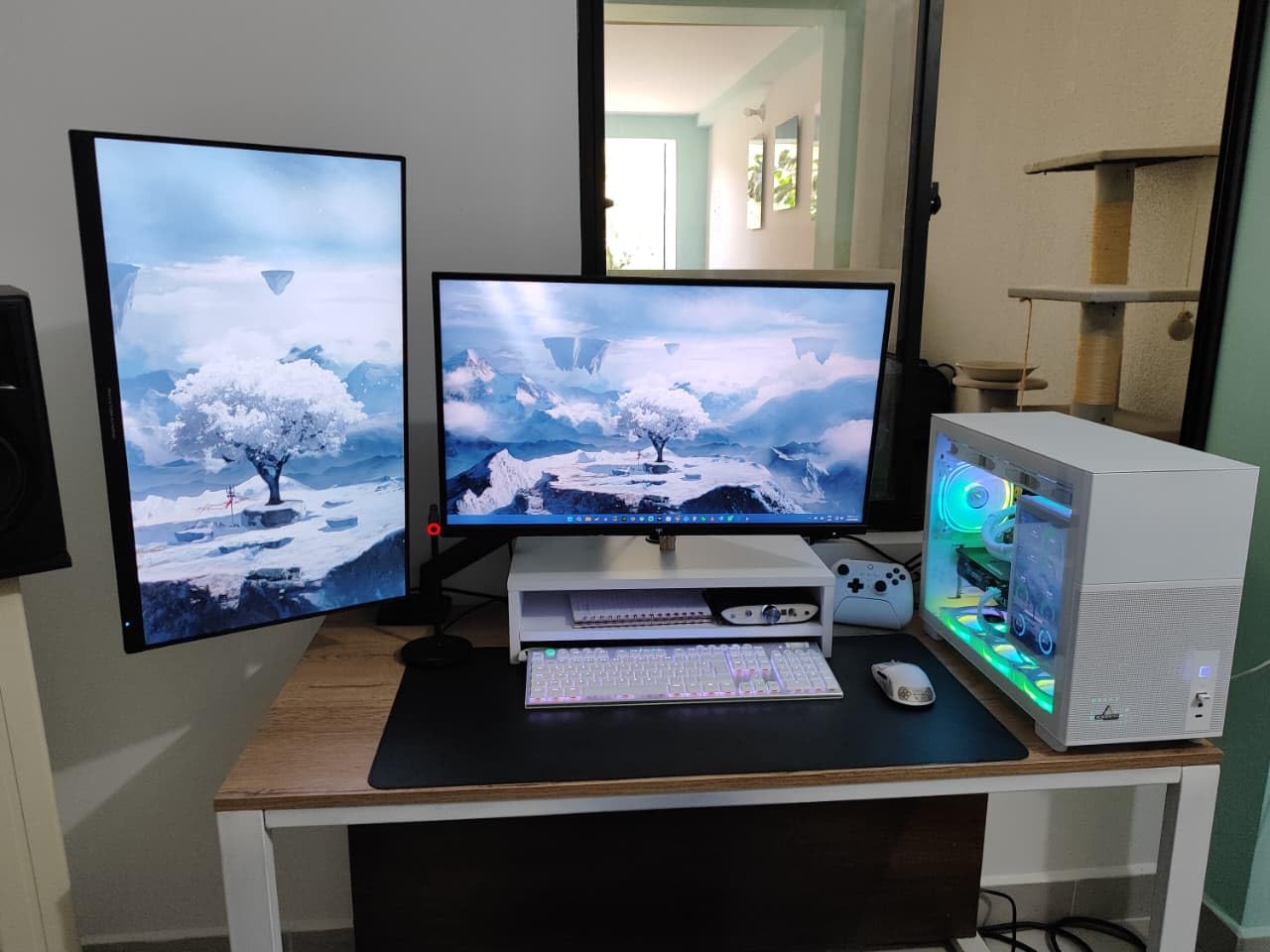 KTC 32 Inch Curved Gaming Monitor, 2K 180Hz (OC 185Hz) 1500R Monitor, H32S5 customer photo 1