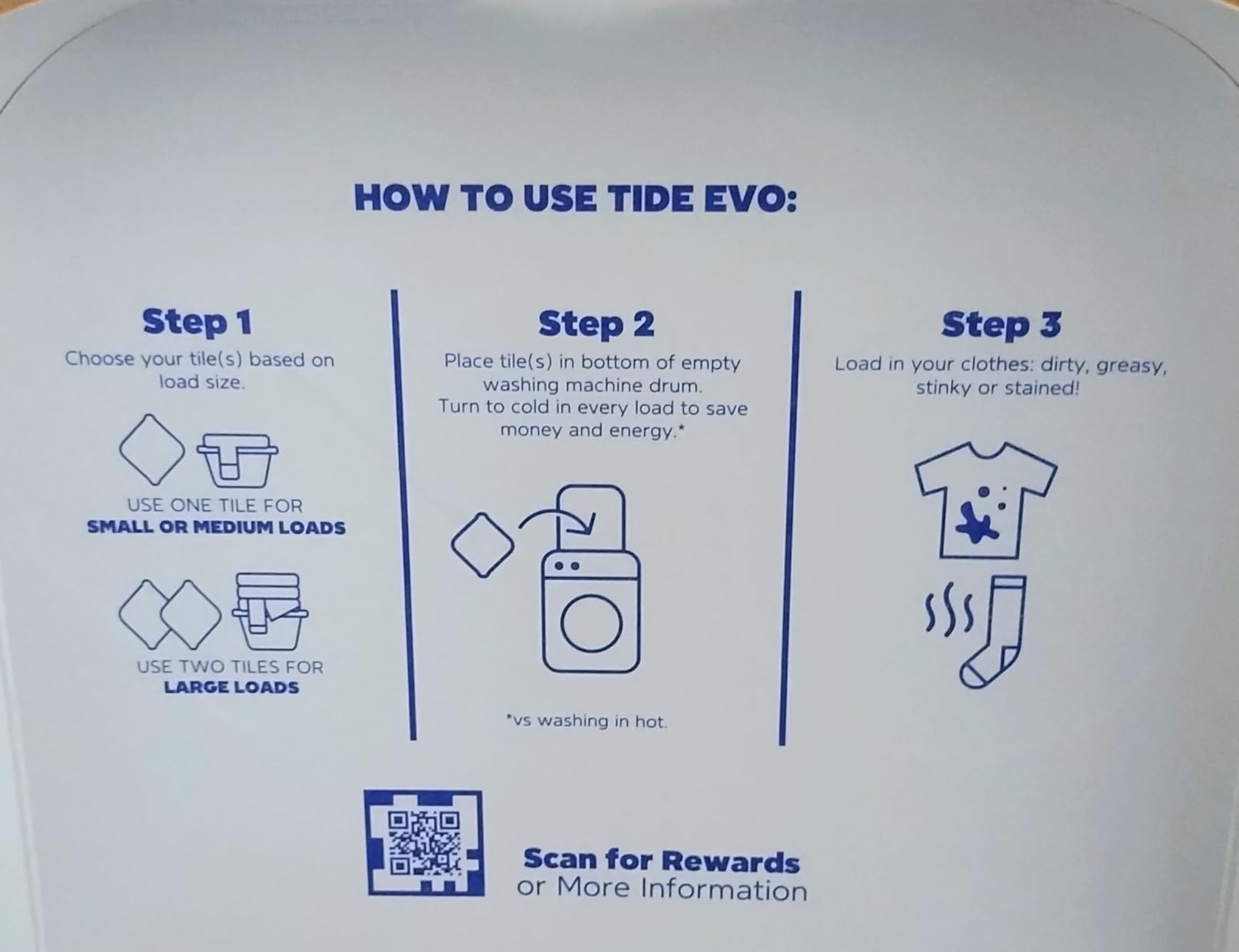 Tide evo Laundry Detergent Original Scent Works on 100% of Common Stains Concentrated Travel Detergent HE Compatible and Instant Dissolve Fights Stains Better than Leading Detergent Sheet, 16 Count customer photo 2