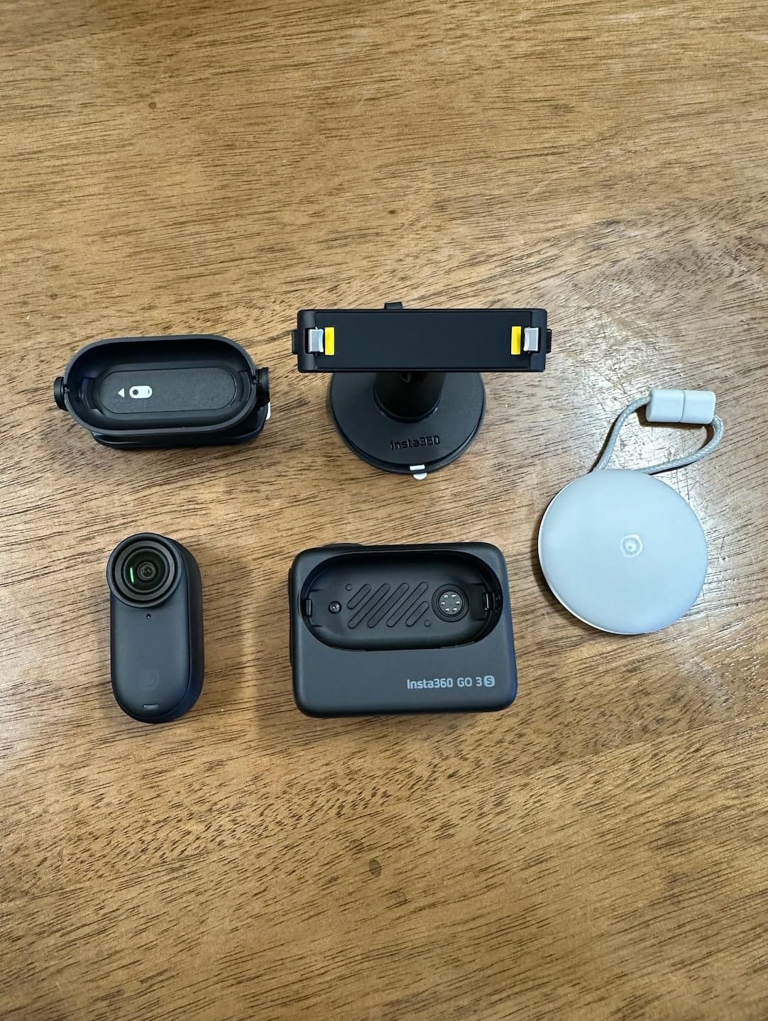 Insta360 GO 3S Motorcycle in-Helmet POV Bundle Special Edition - 4K Tiny Portable Vlogging Camera, Hands-Free POV Cam, Stabilization, 140 Min Battery Life, 10m Waterproof, Action cam for Moto, Sport customer photo 1