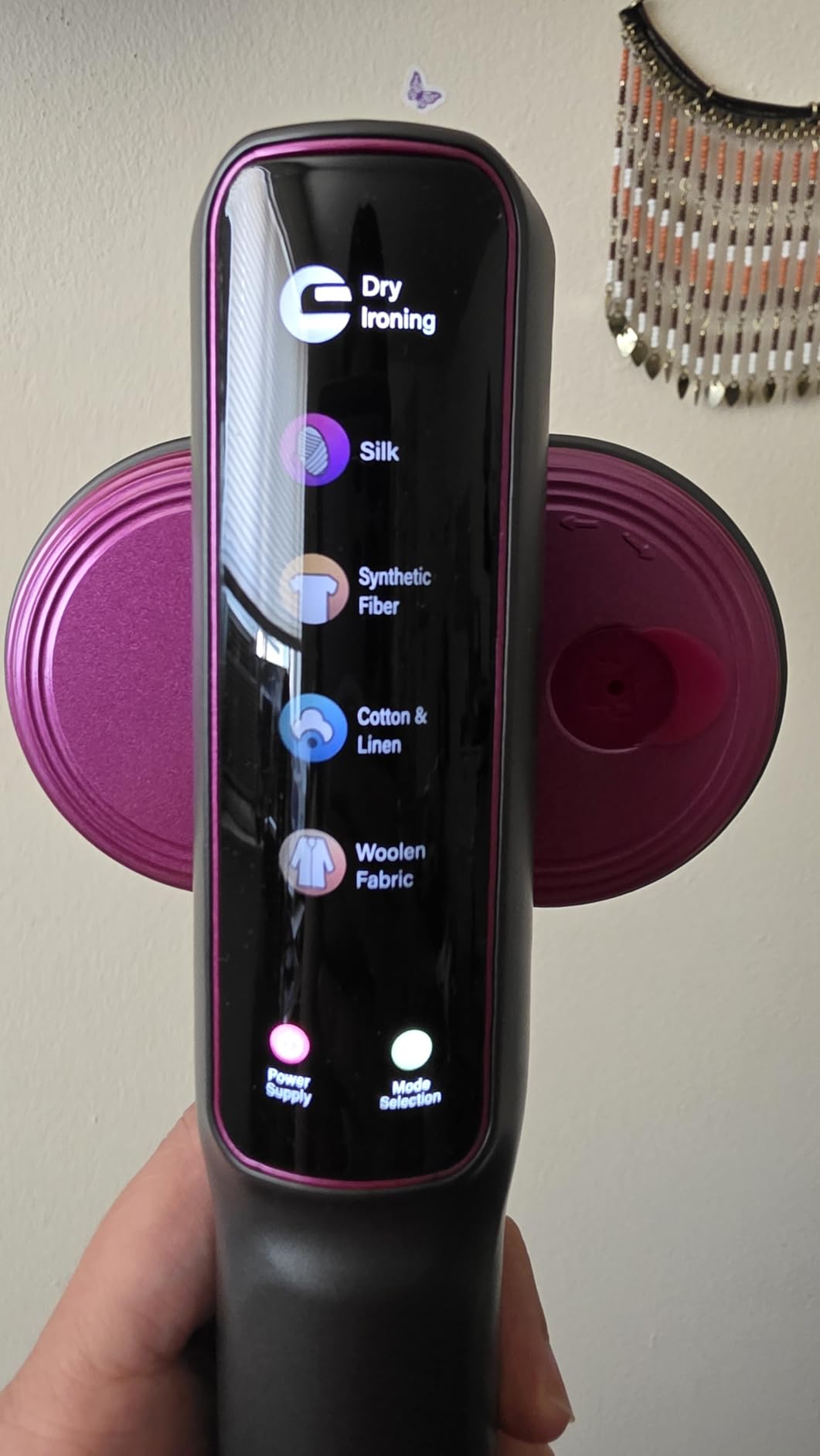 Travel Steamer for Clothes, 110-240V Dual Voltage Portable Steamer customer photo 2
