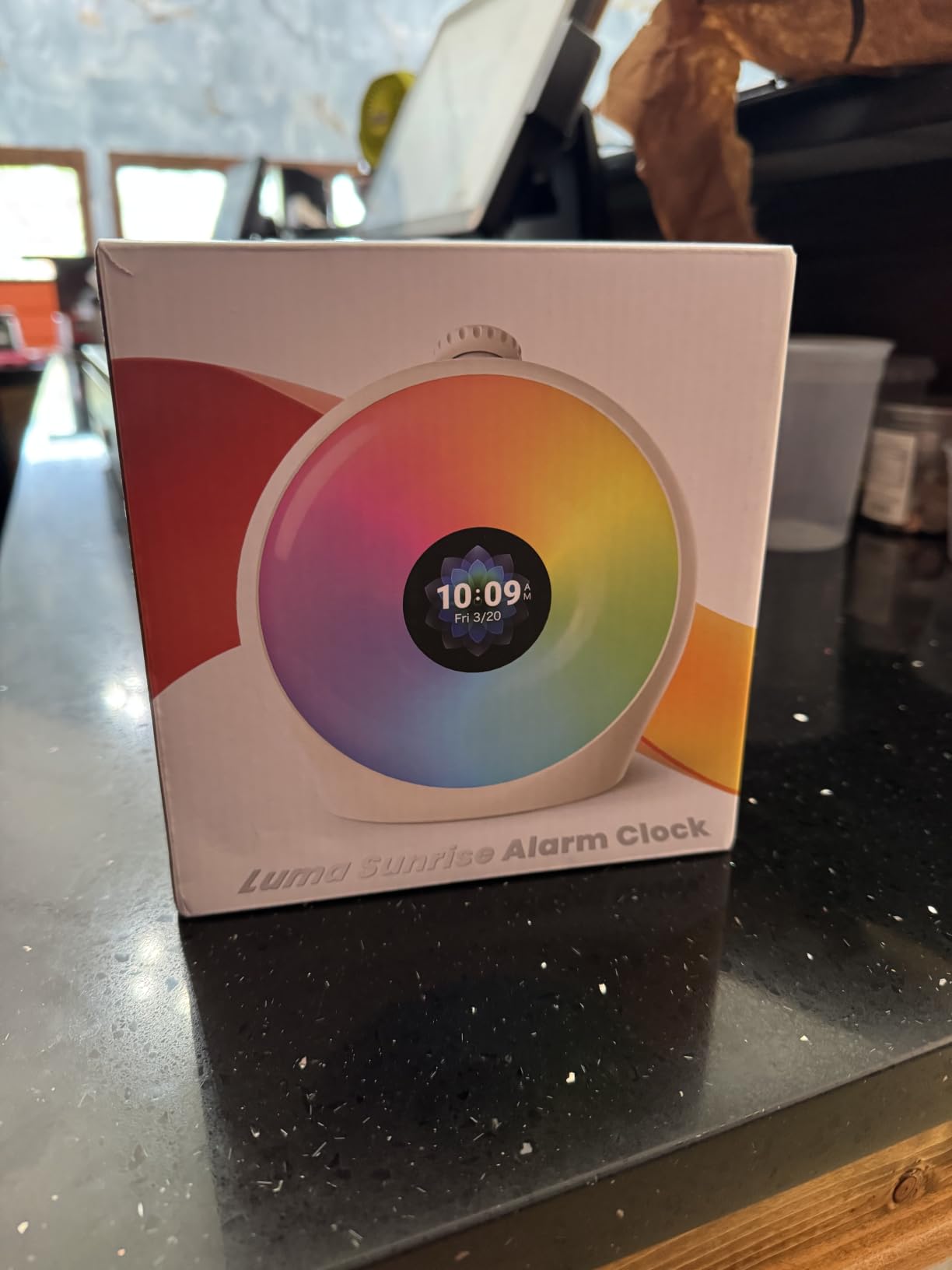Dekala Sunrise Alarm Clock for Heavy Sleepers with Pulse Wake, Sunset Sound Machine with Breathing Ambient Light, Loud Alarm for Bedrooms, Wake Up Light, Digital Color Display & 7 Themes, No App customer photo 1