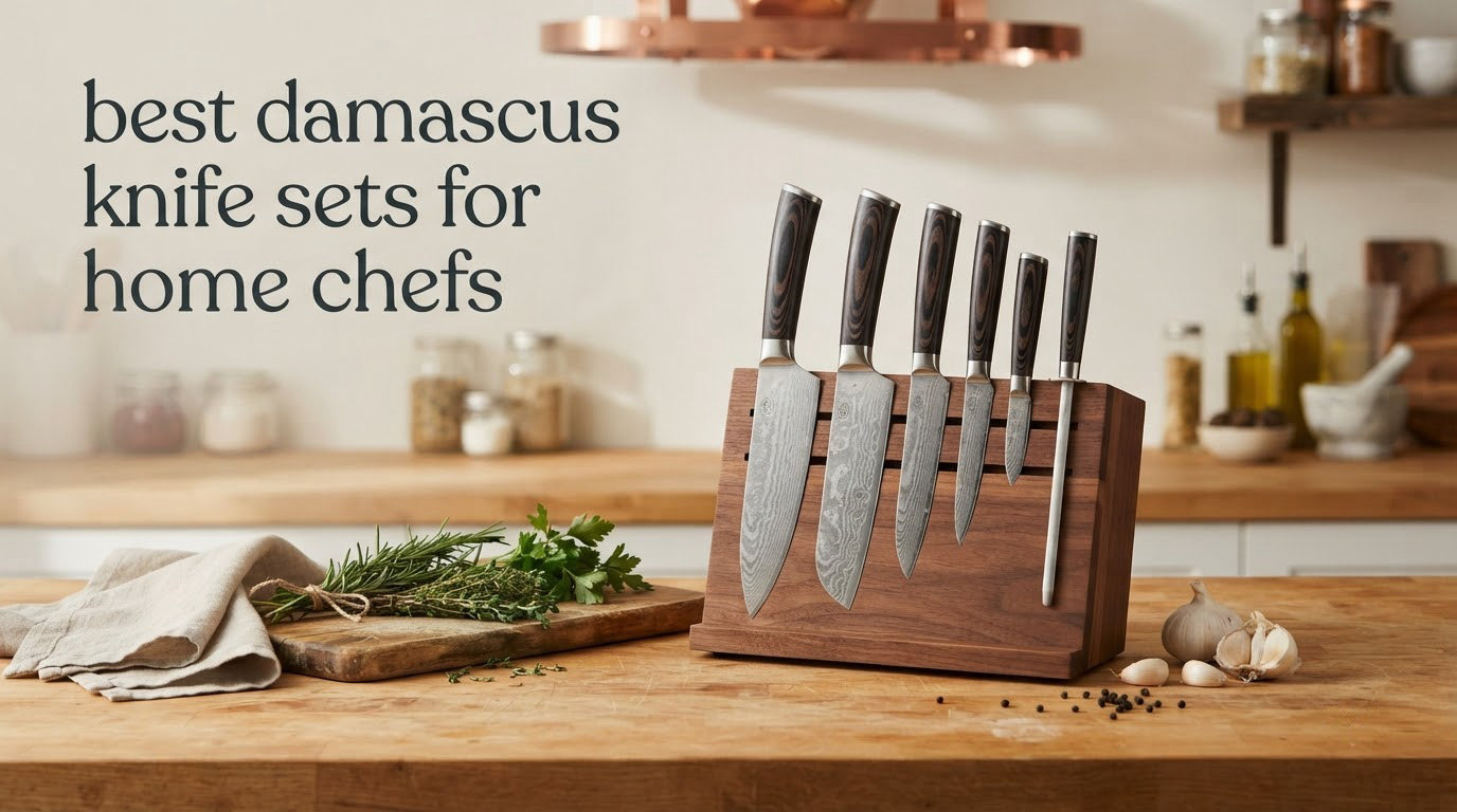 best damascus knife sets for home chefs