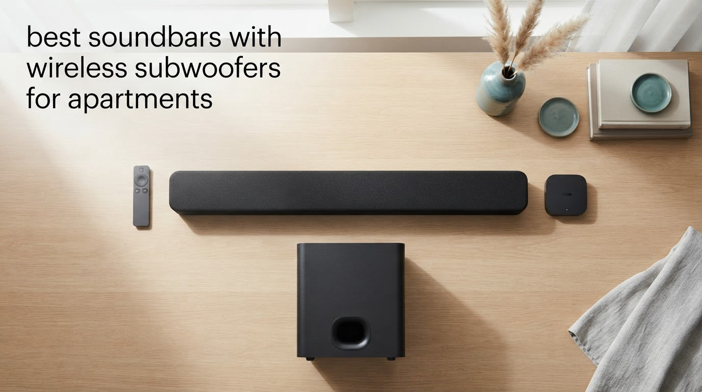 best soundbars with wireless subwoofers for apartments