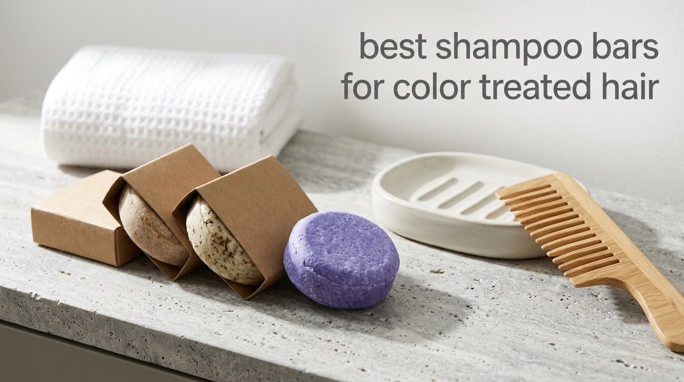 best shampoo bars for color treated hair