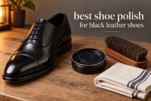 best shoe polish for black leather shoes