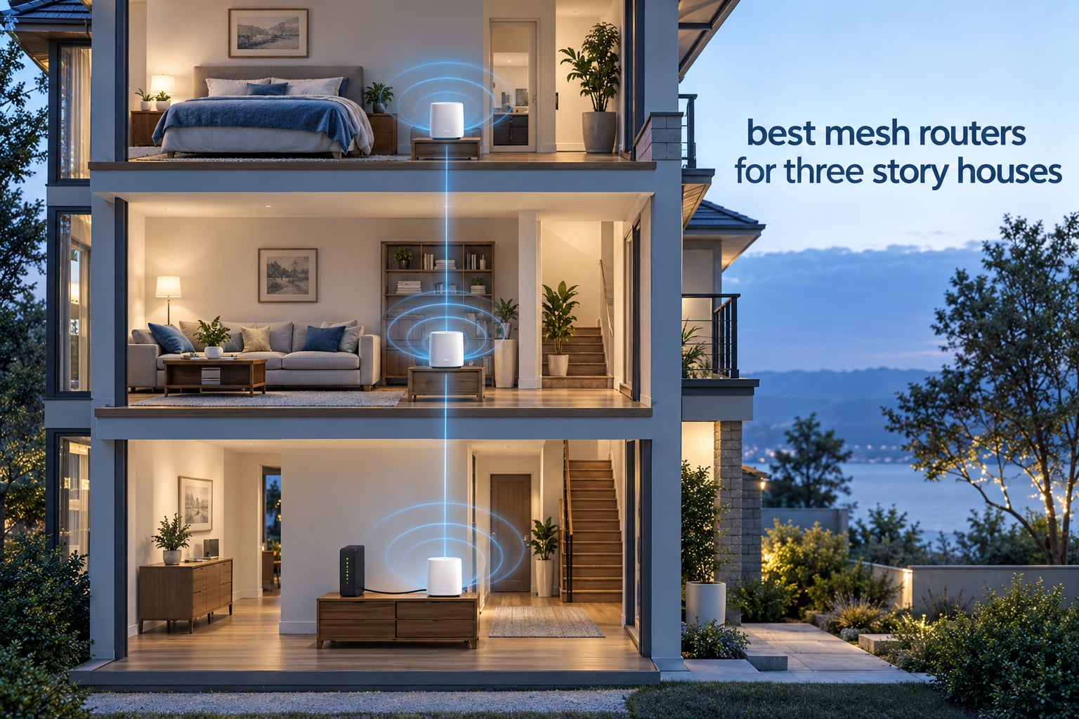 best mesh routers for three story houses