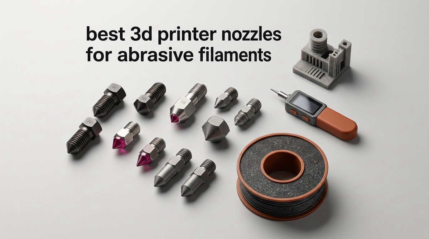best 3d printer nozzles for abrasive filaments