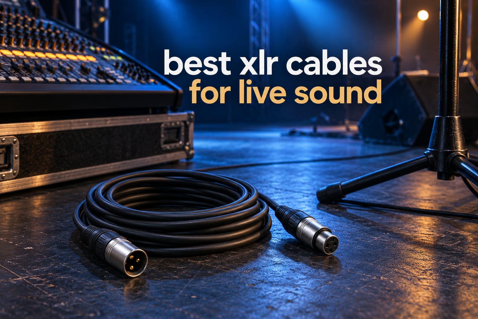 best xlr cables for live sound
