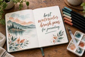 best watercolor brush pens for journaling