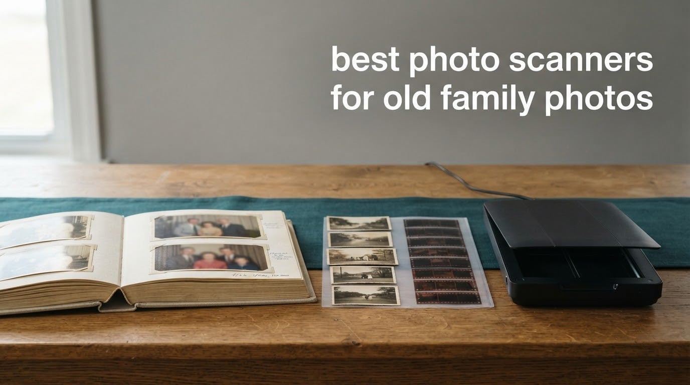 best photo scanners for old family photos