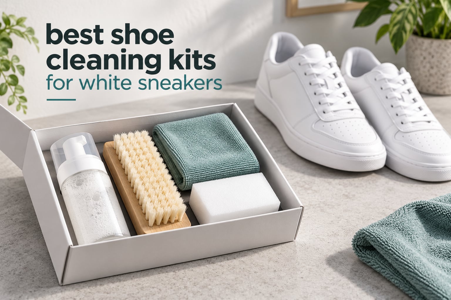 best shoe cleaning kits for white sneakers