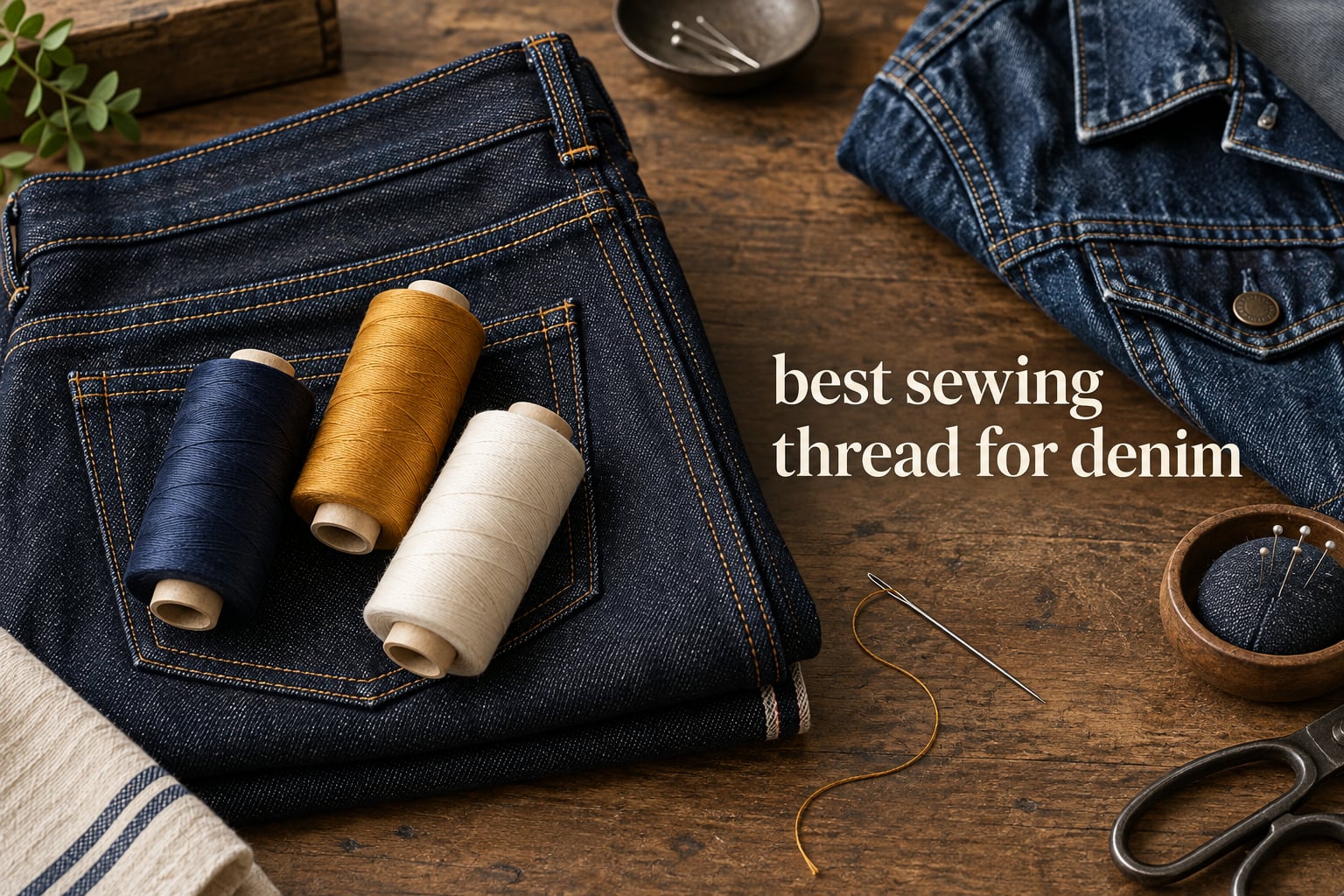 best sewing thread for denim