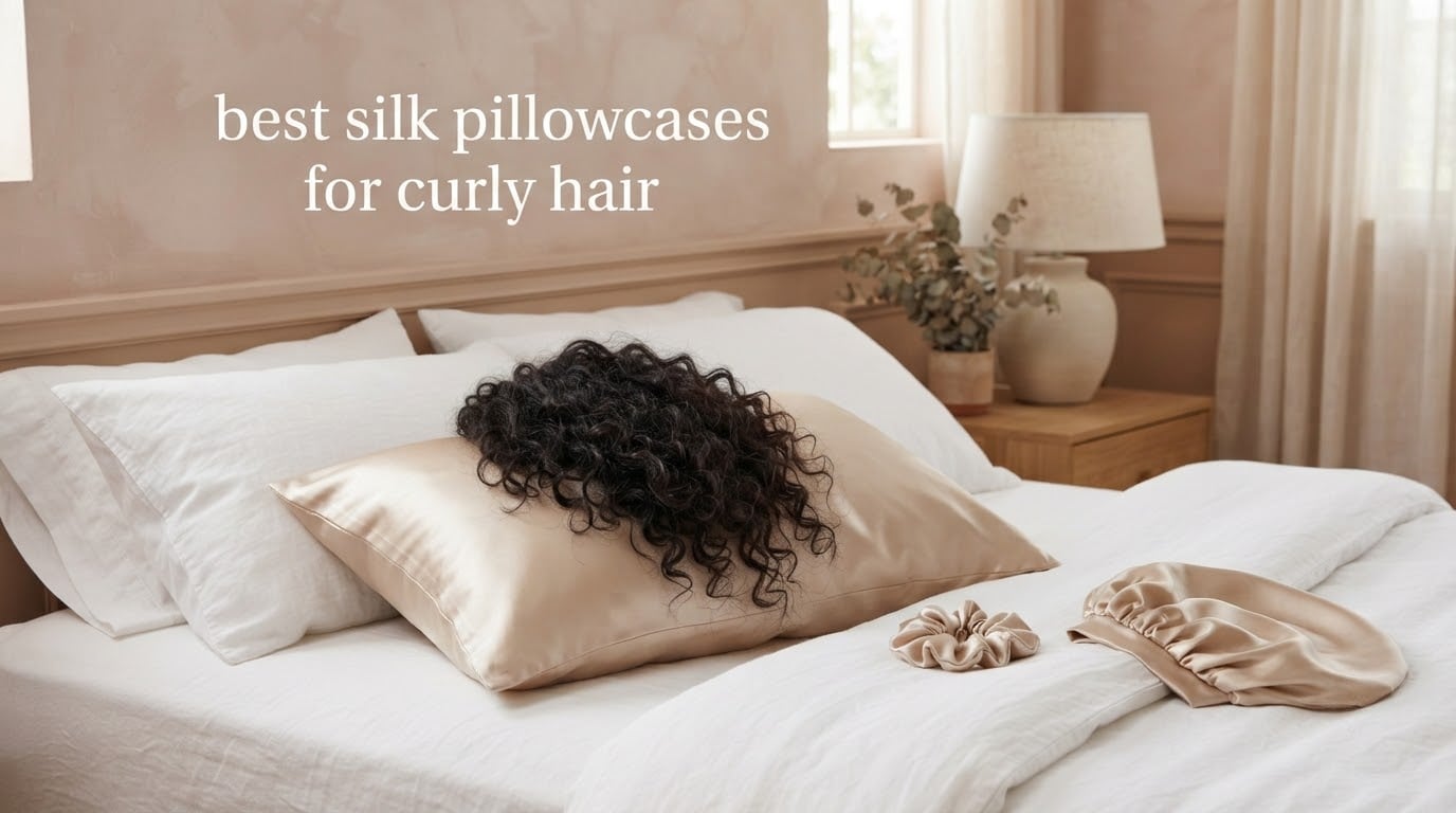 best silk pillowcases for curly hair