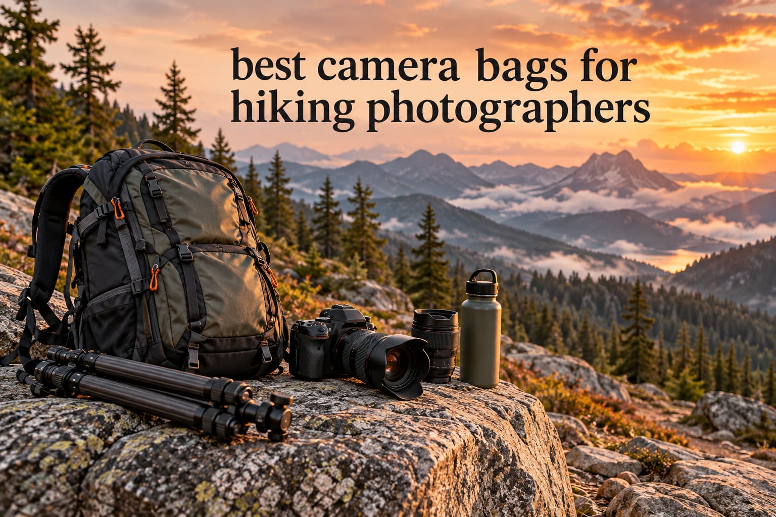 best camera bags for hiking photographers