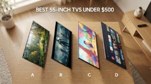 best 55 inch tvs under $500