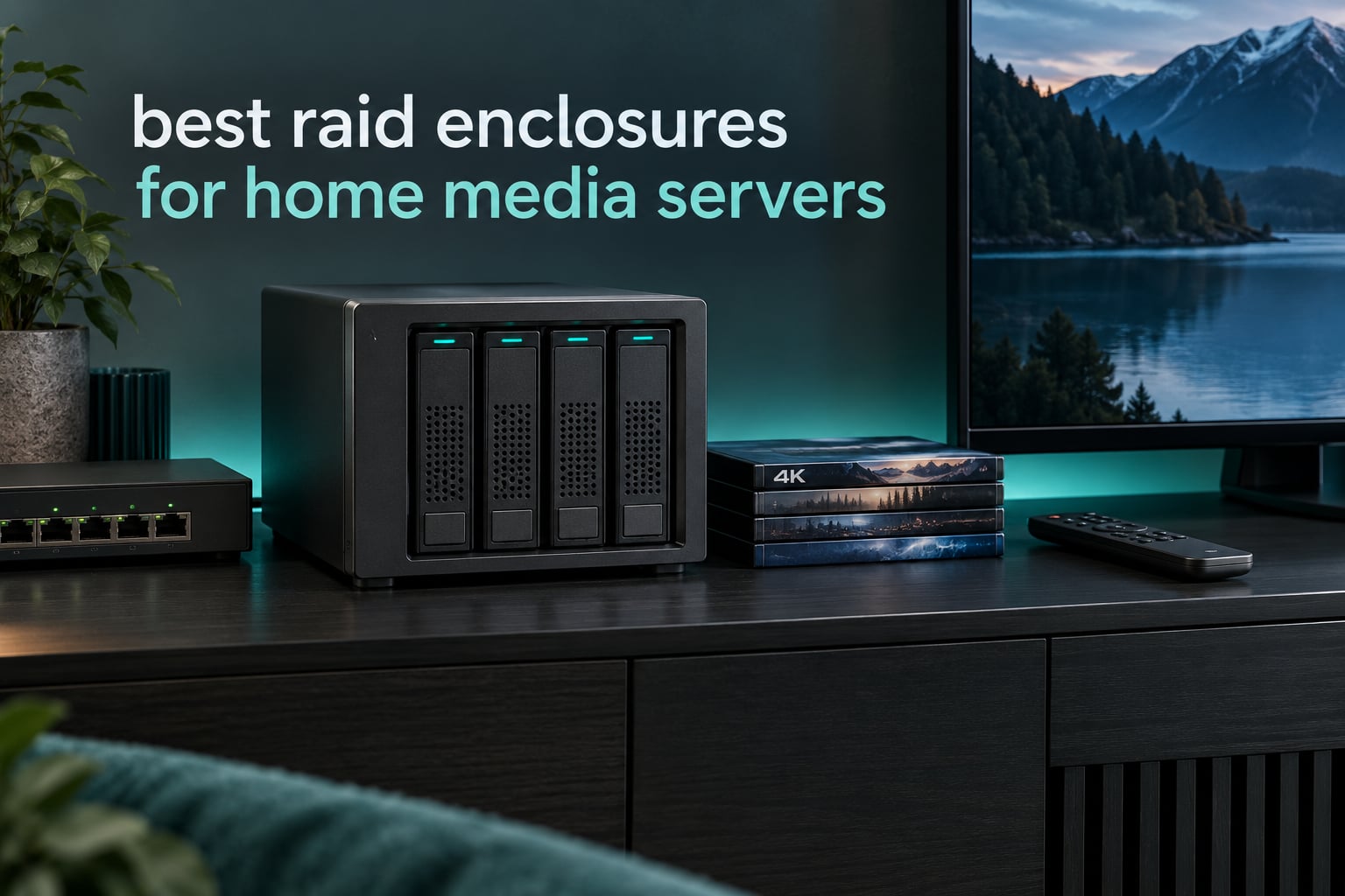 best raid enclosures for home media servers