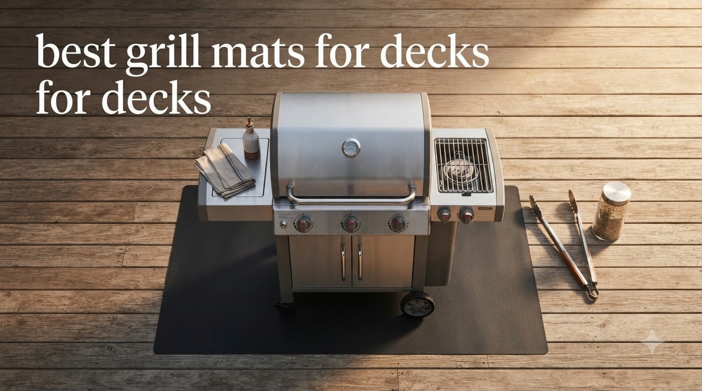 best grill mats for decks