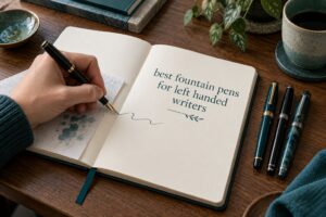 best fountain pens for left handed writers