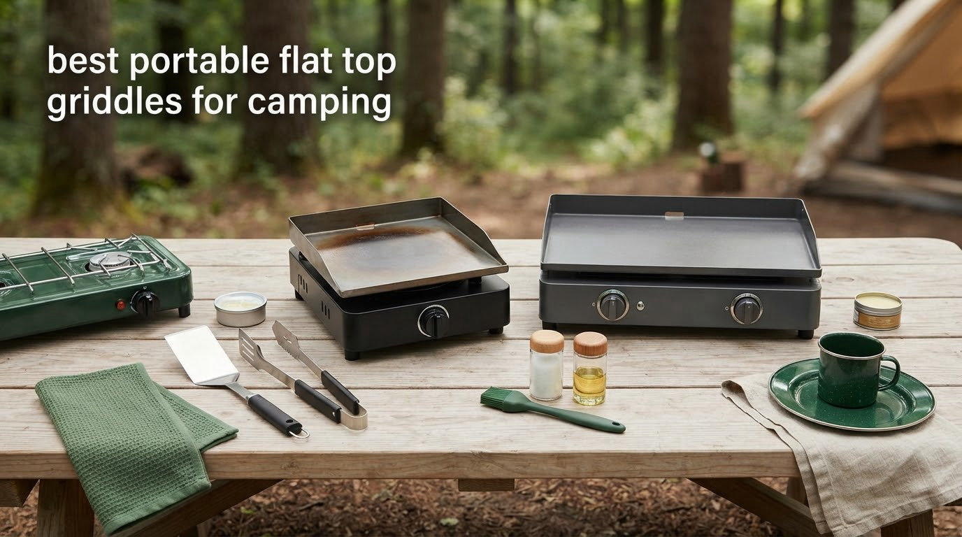 best portable flat top griddles for camping