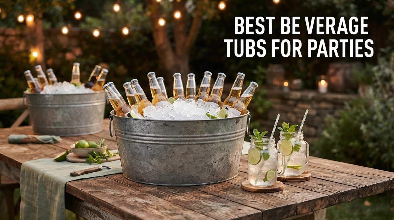 best beverage tubs for parties