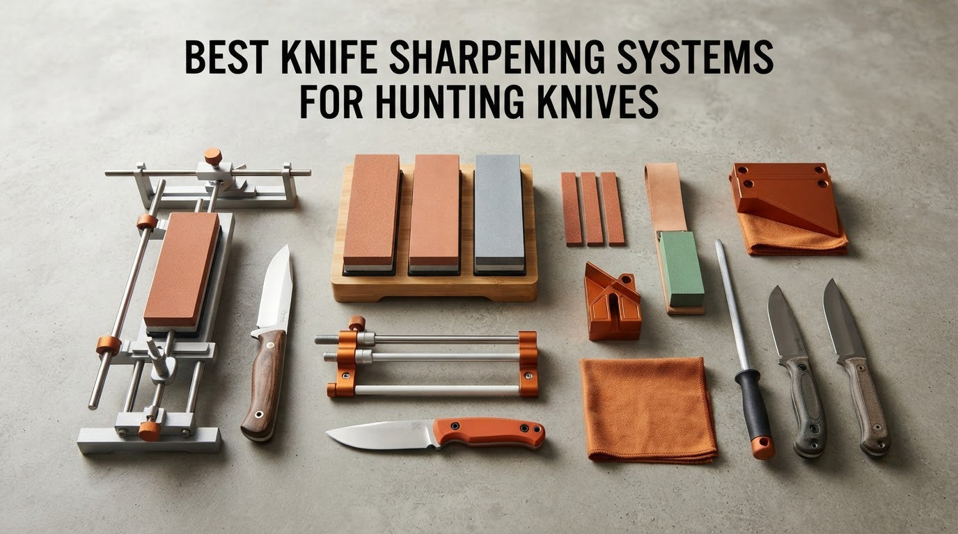 best knife sharpening systems for hunting knives