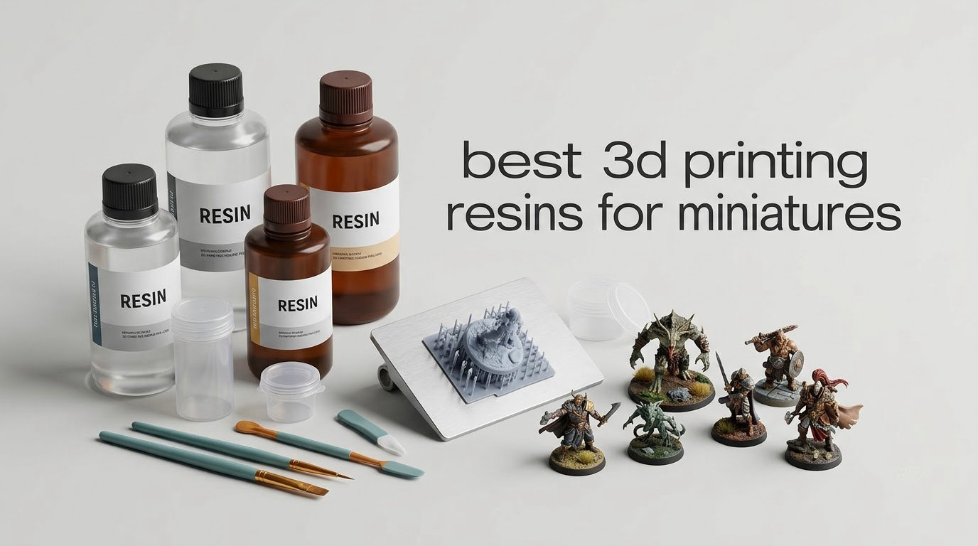 best 3d printing resins for miniatures