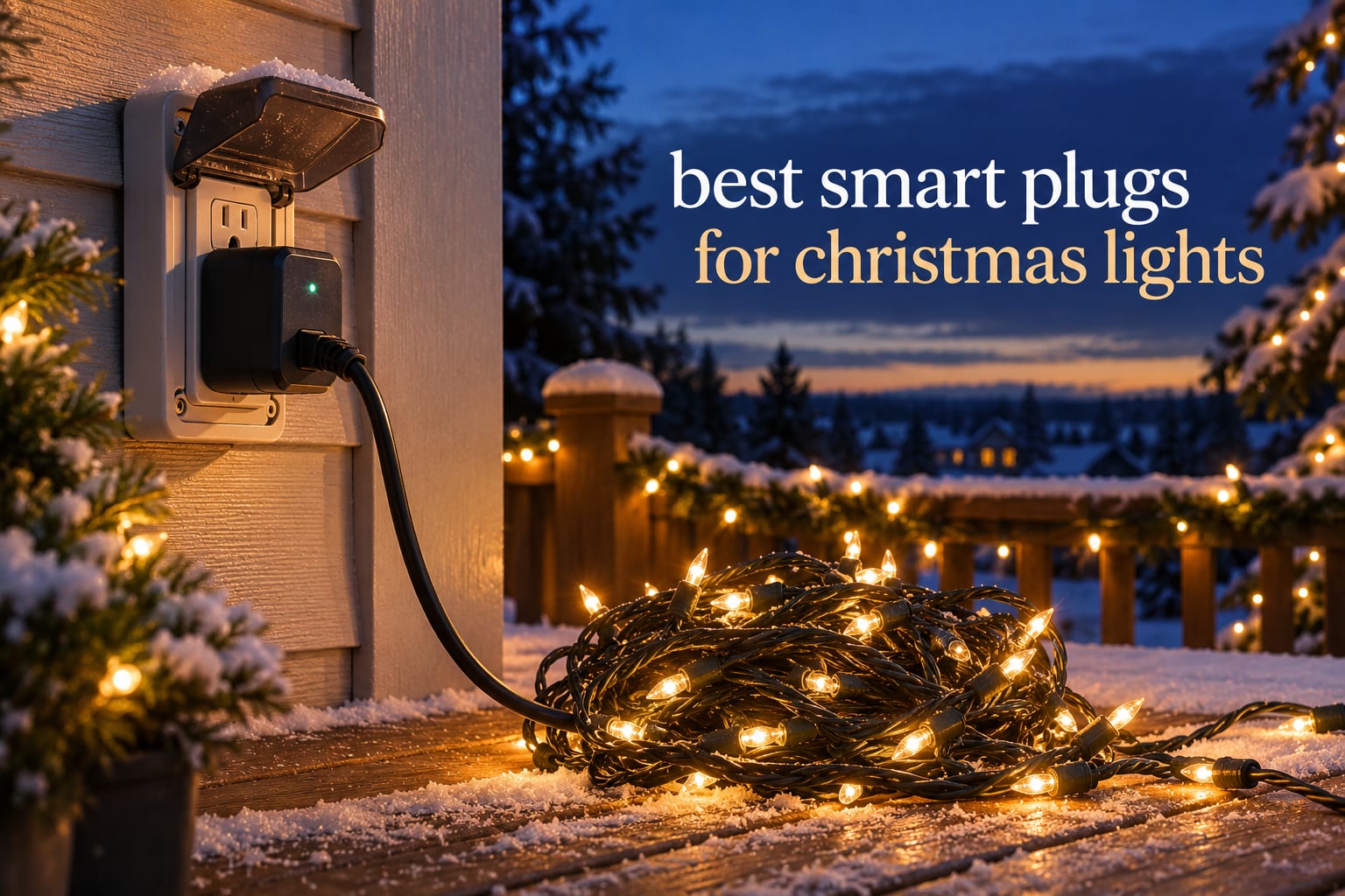 best smart plugs for christmas lights