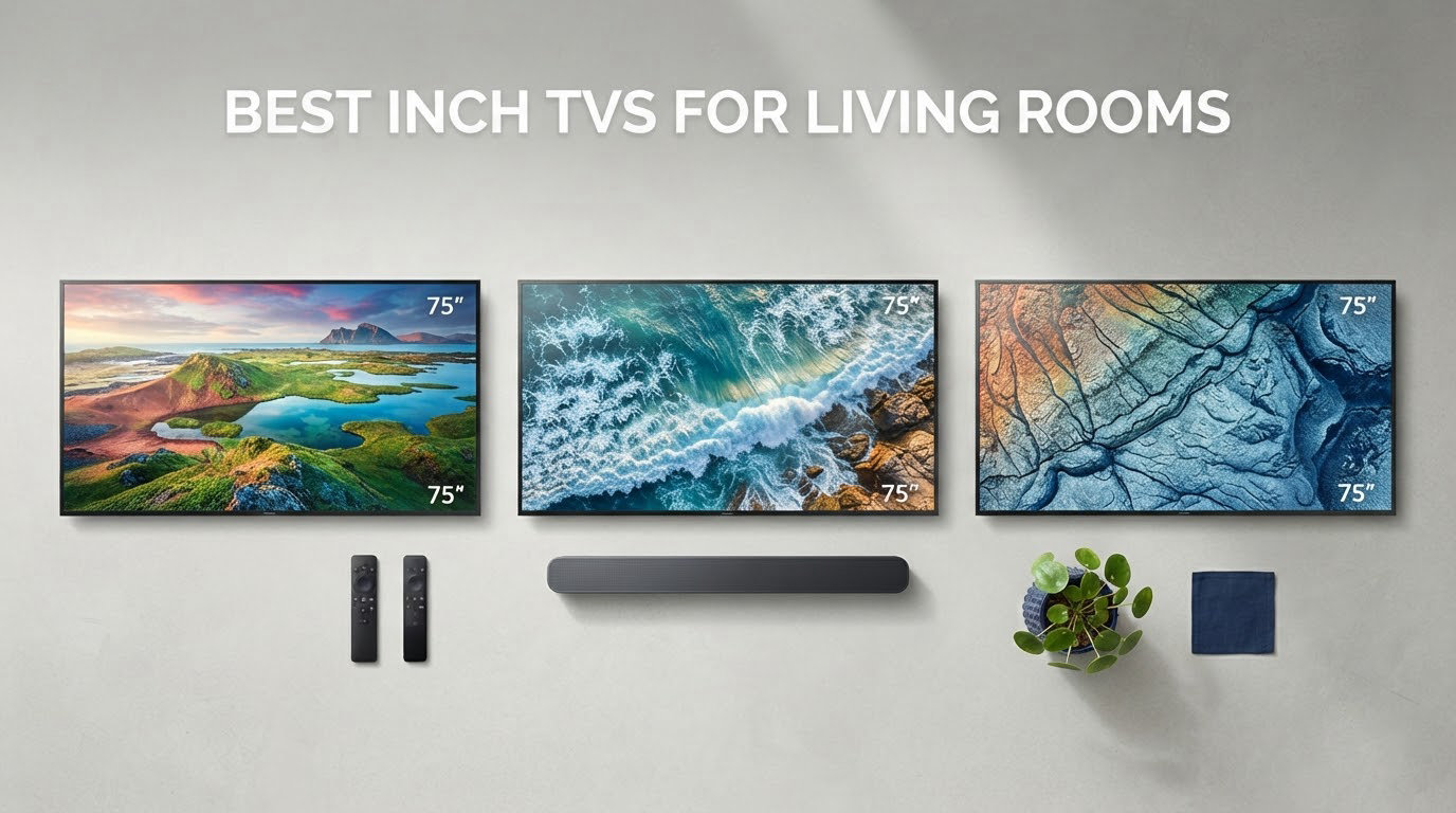 best 75 inch tvs for living rooms