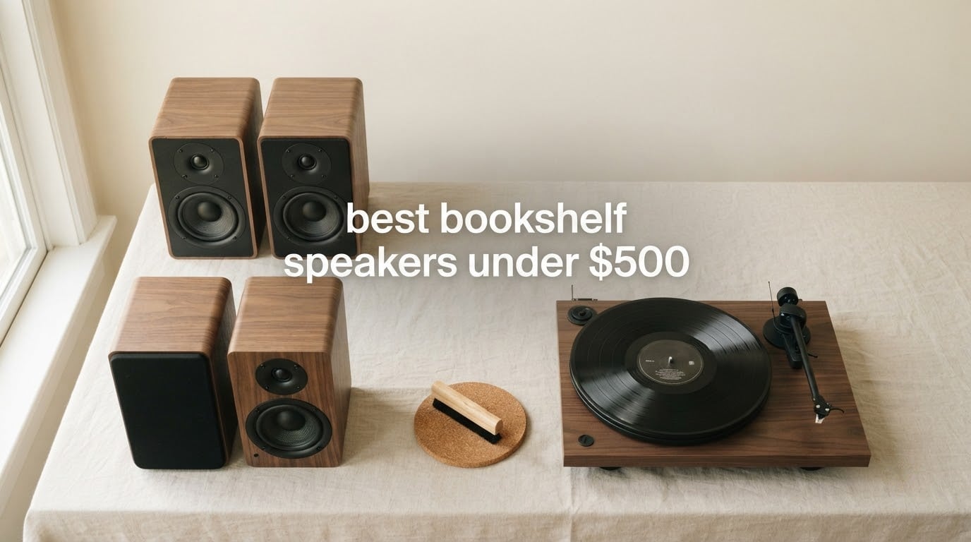 best bookshelf speakers under $500