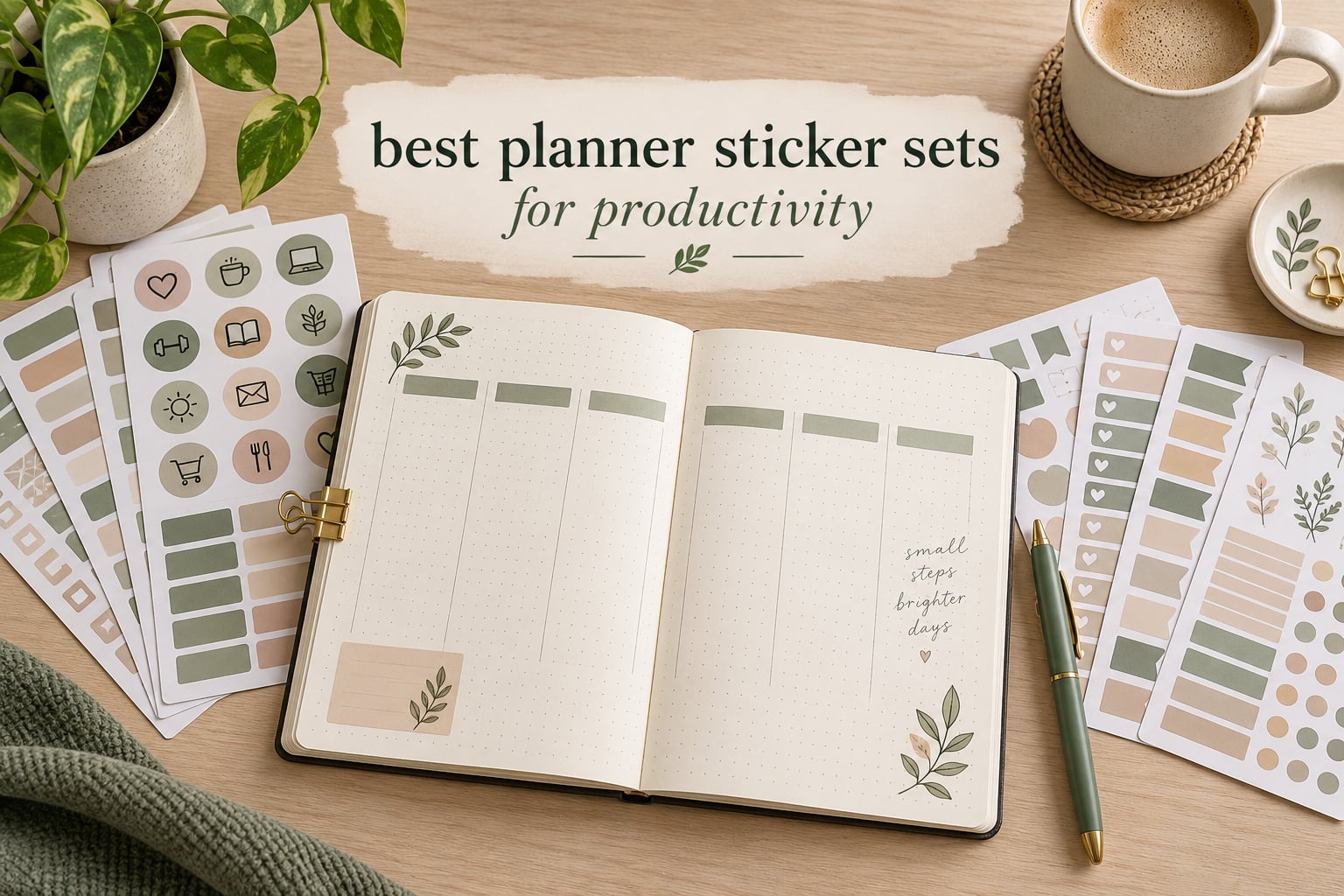 best planner sticker sets for productivity