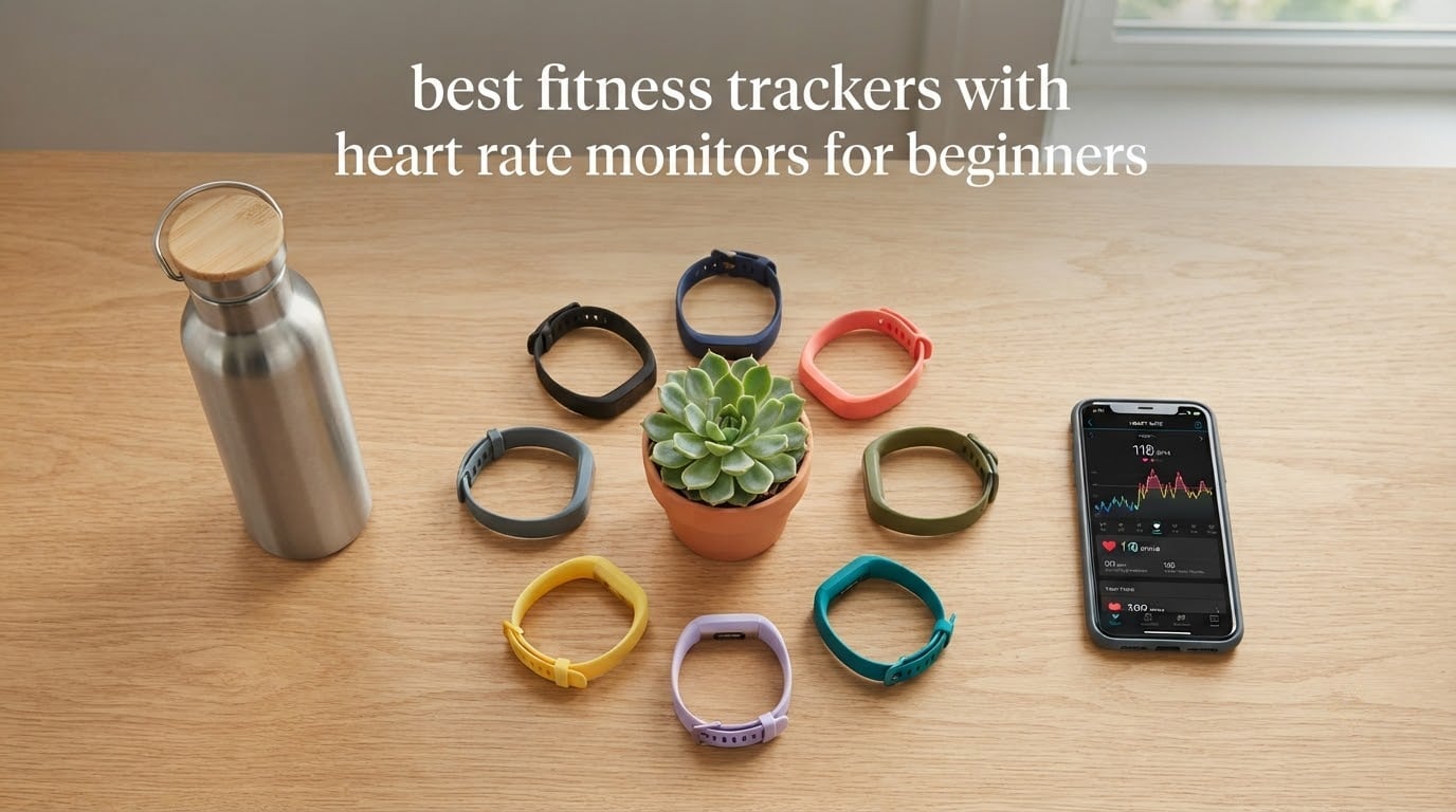best fitness trackers with heart rate monitors for beginners
